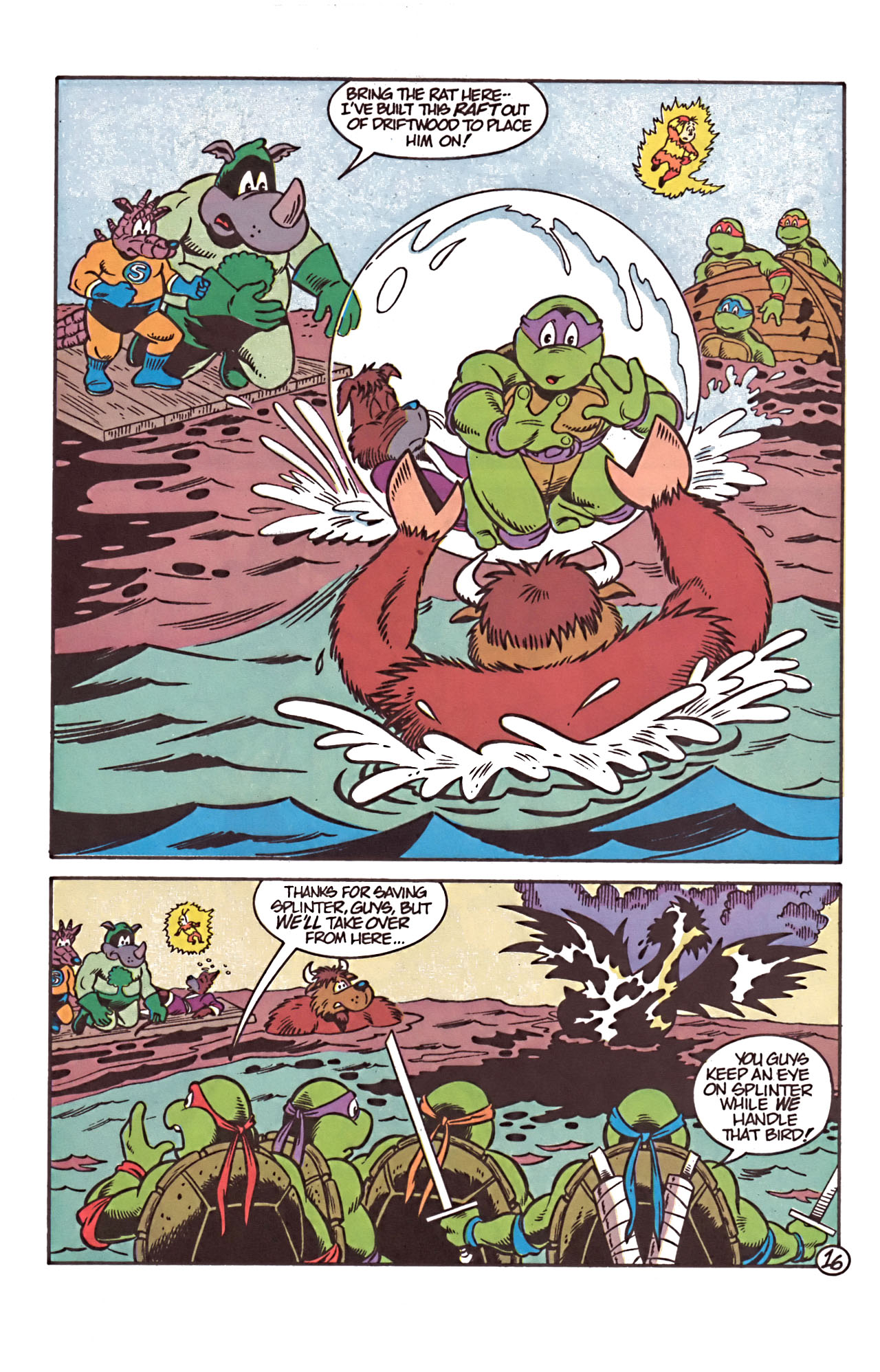 Read online Teenage Mutant Ninja Turtles Meet The Conservation Corps comic -  Issue # Full - 18