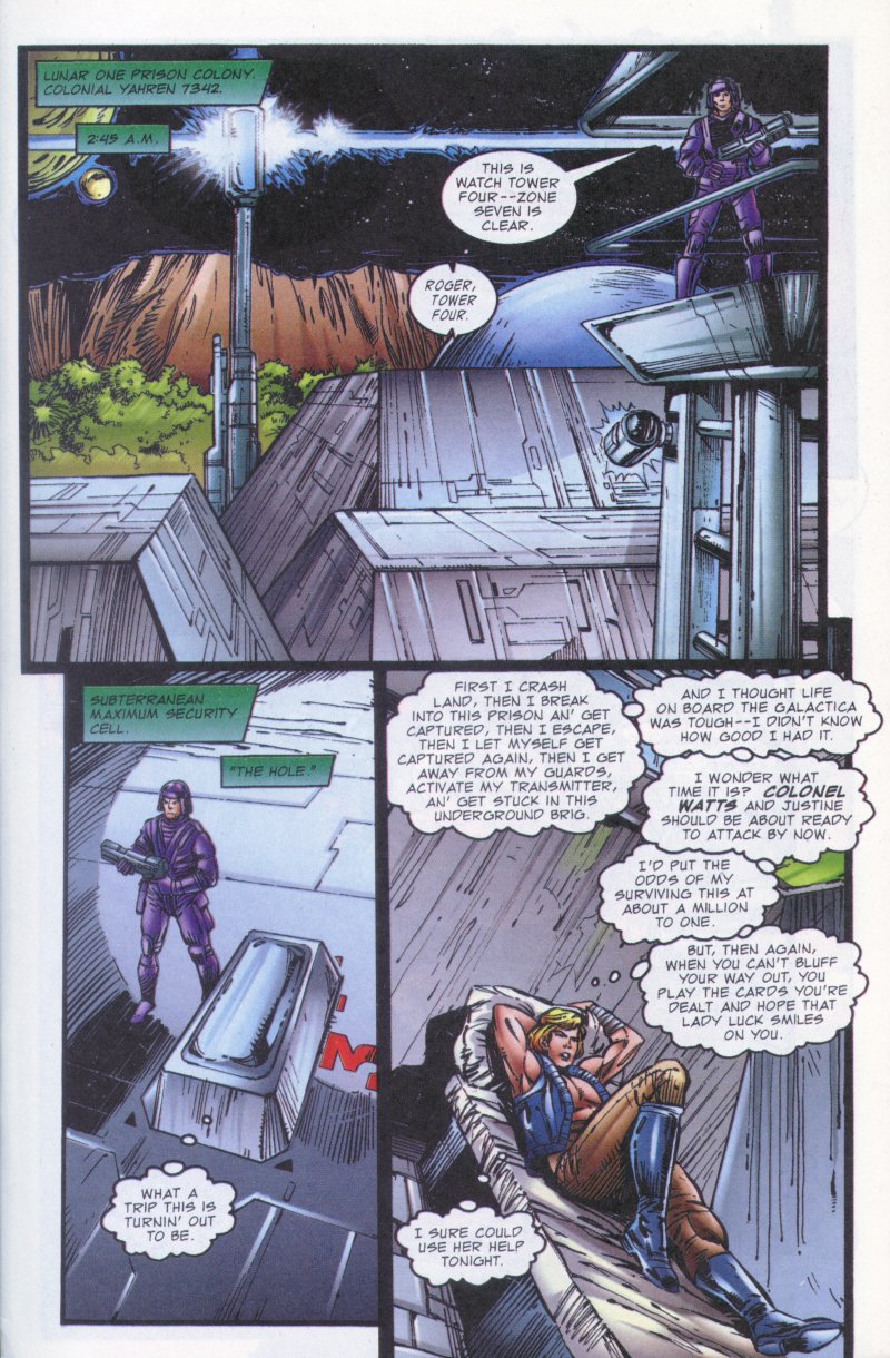 Read online Battlestar Galactica: Starbuck comic -  Issue #3 - 3