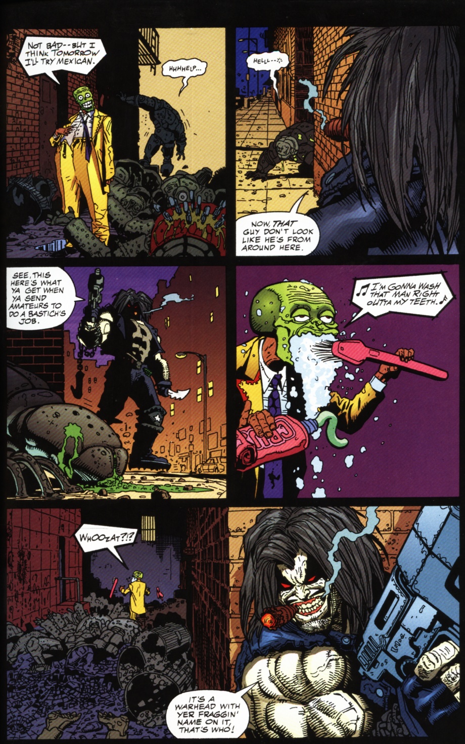 Read online Lobo/Mask comic -  Issue #1 - 20