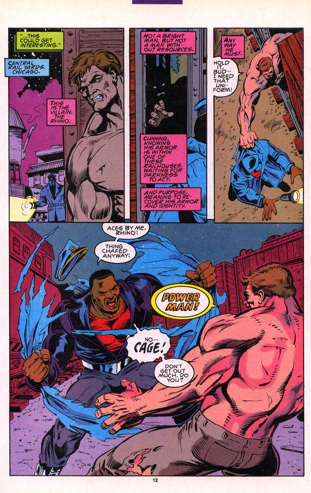 Read online Cage (1992) comic -  Issue #9 - 10