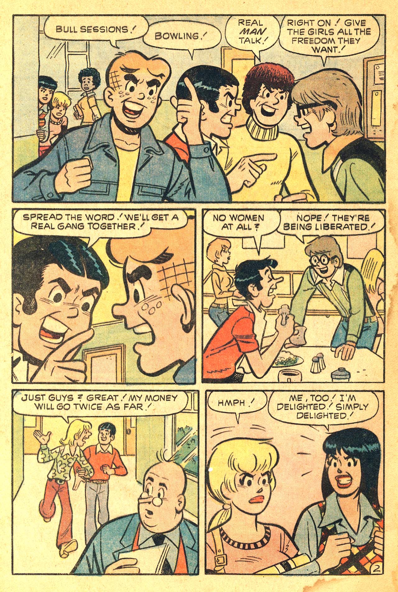 Read online Archie's Girls Betty and Veronica comic -  Issue #210 - 2