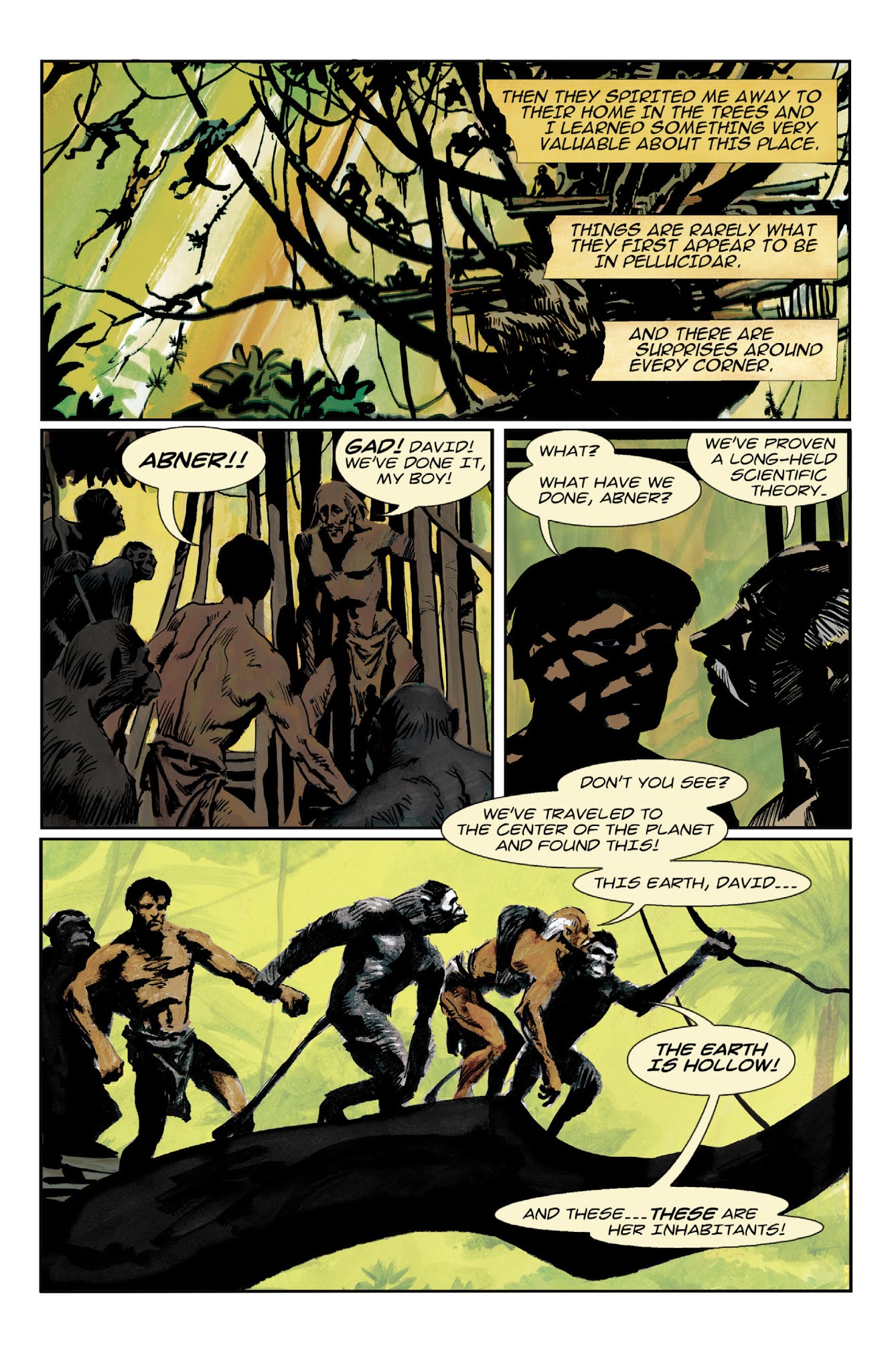 Read online Edgar Rice Burroughs' At the Earth's Core comic -  Issue # TPB - 26
