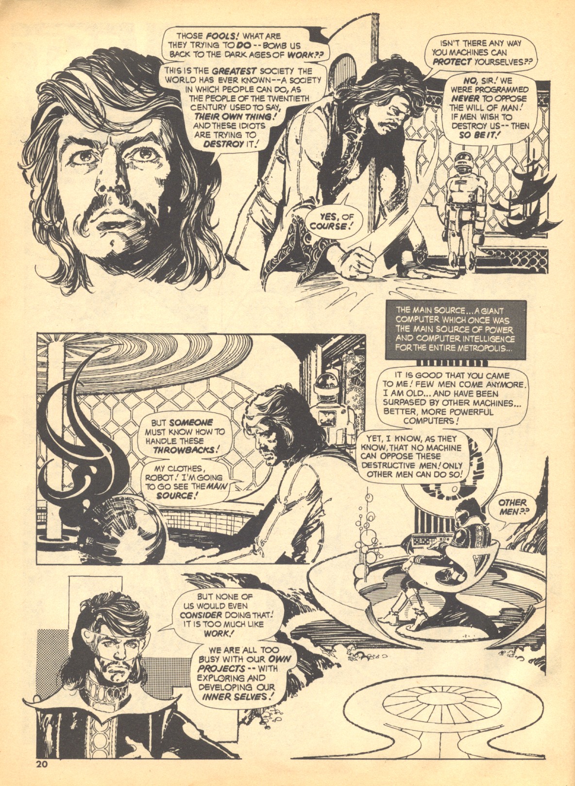 Read online Creepy (1964) comic -  Issue #52 - 20