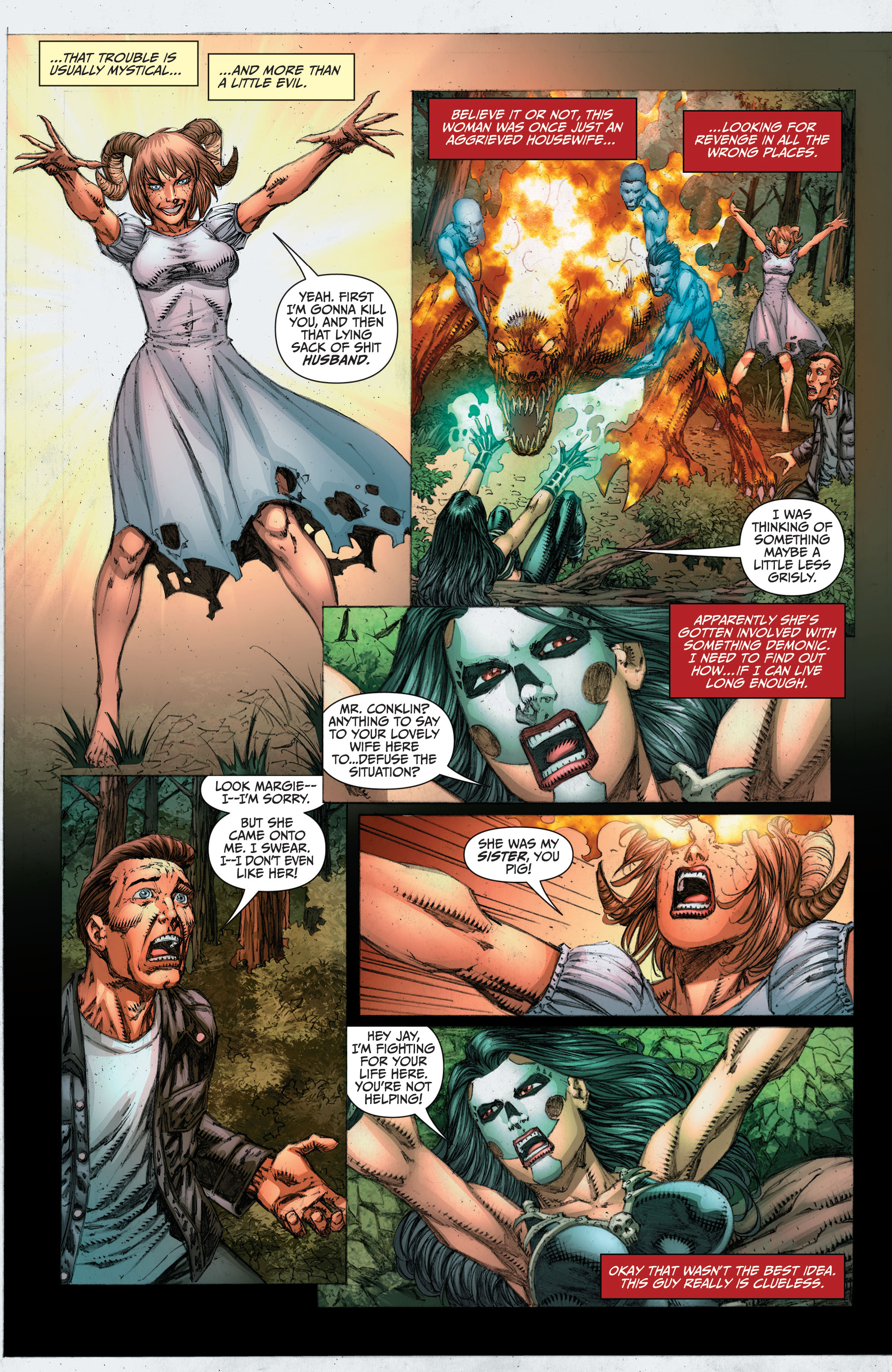 Read online Mystere Annual: Spawn of the Abyss comic -  Issue # Full - 11