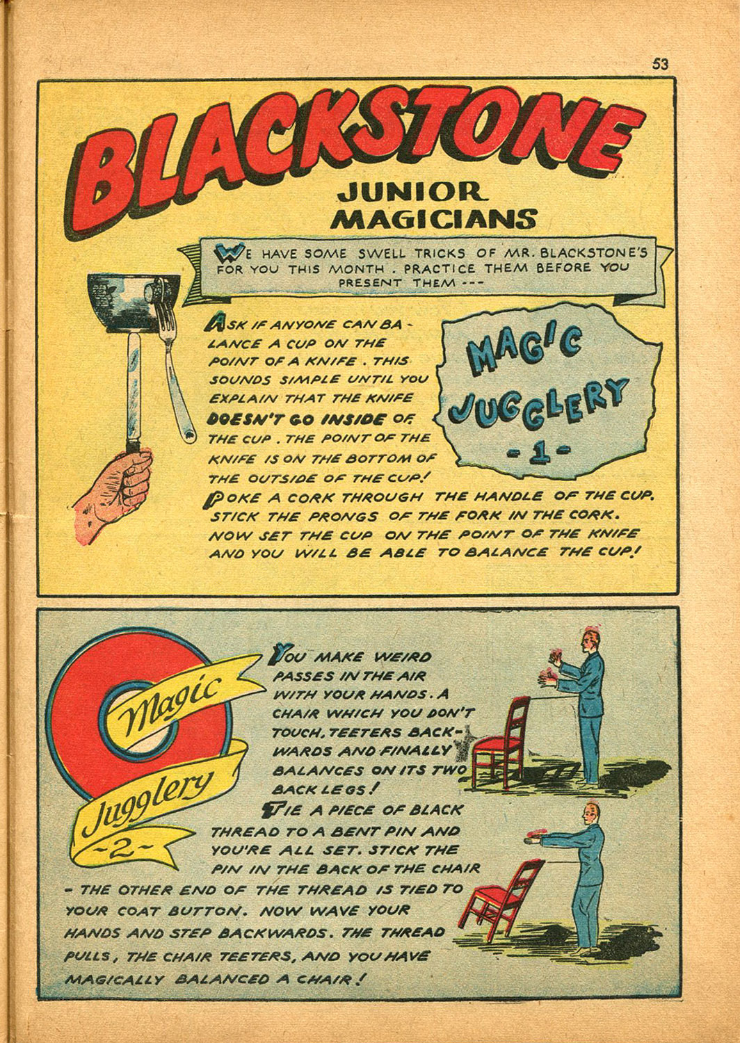 Read online Super-Magician Comics comic -  Issue #9 - 52