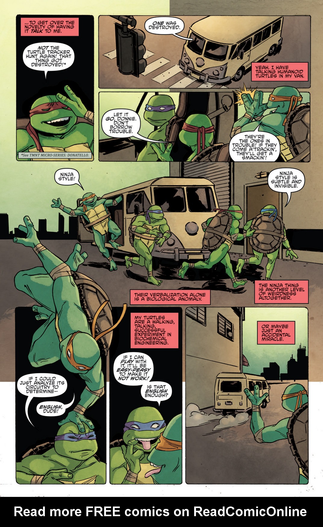 Read online Teenage Mutant Ninja Turtles Micro-Series comic -  Issue #7 - 6
