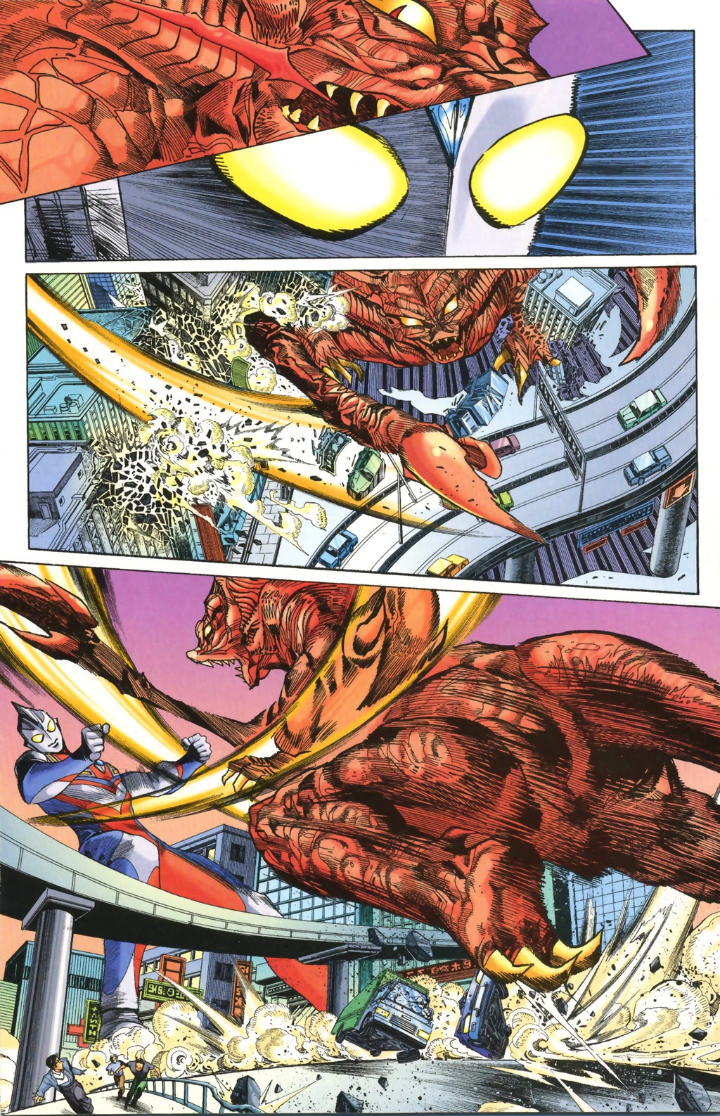 Read online Ultraman Tiga comic -  Issue #8 - 20