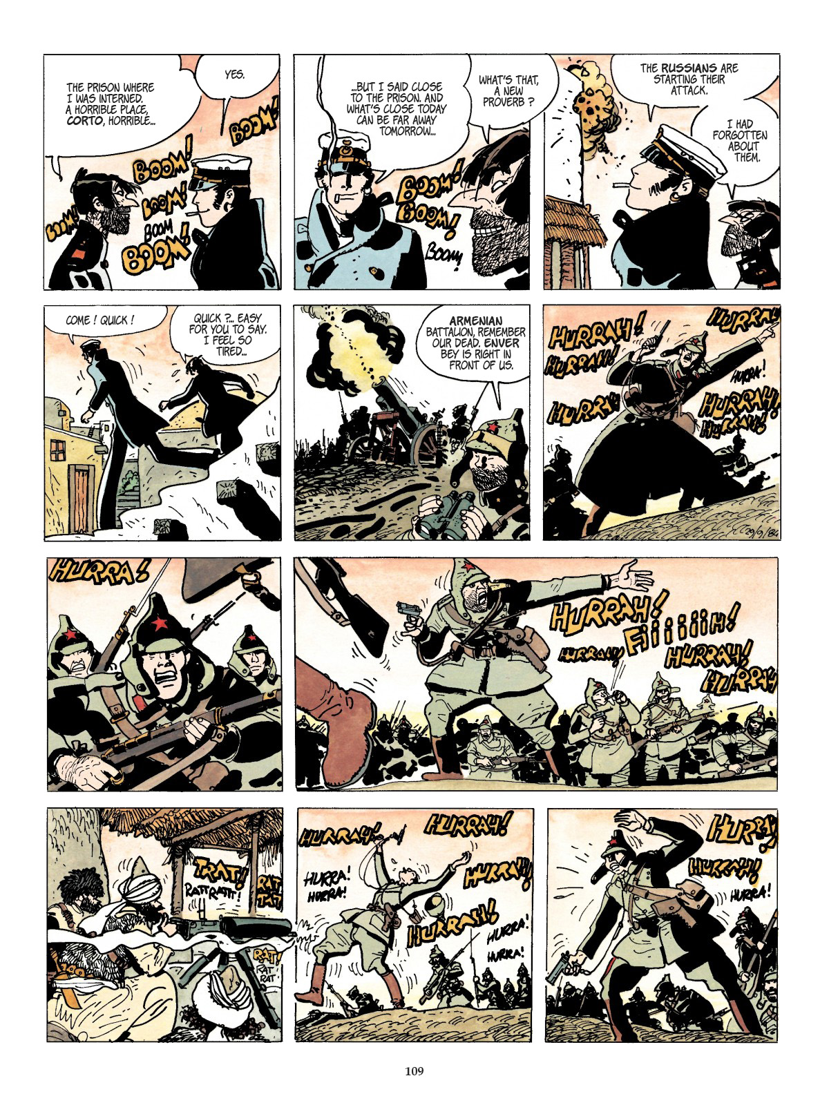 Read online Corto Maltese comic -  Issue # TPB 11 - 112