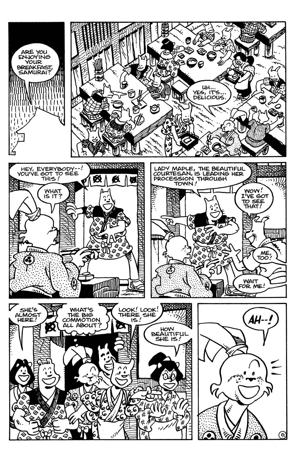 Read online Usagi Yojimbo (1996) comic -  Issue #28 - 7
