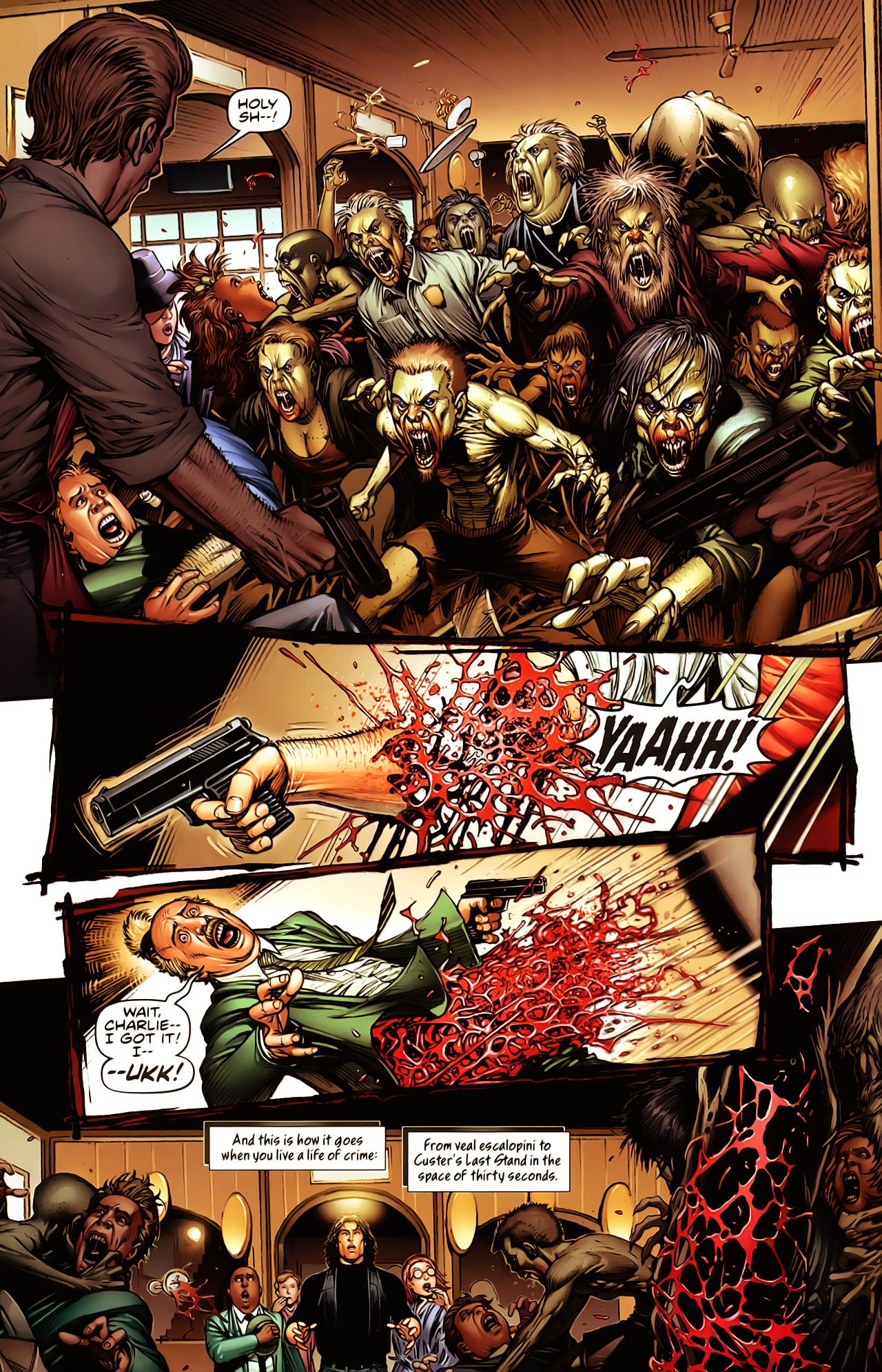 Read online The Darkness/Pitt comic -  Issue #1 - 5