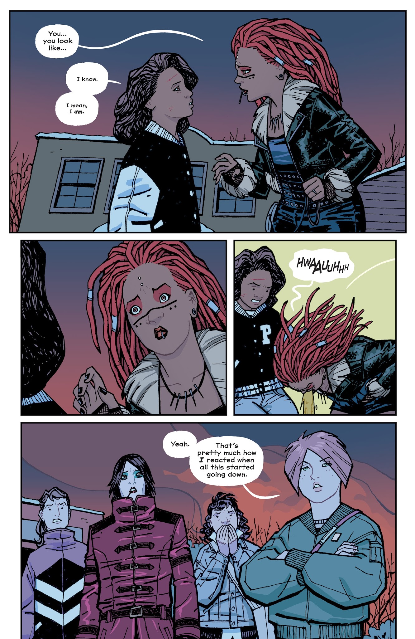 Read online Paper Girls comic -  Issue #19 - 17