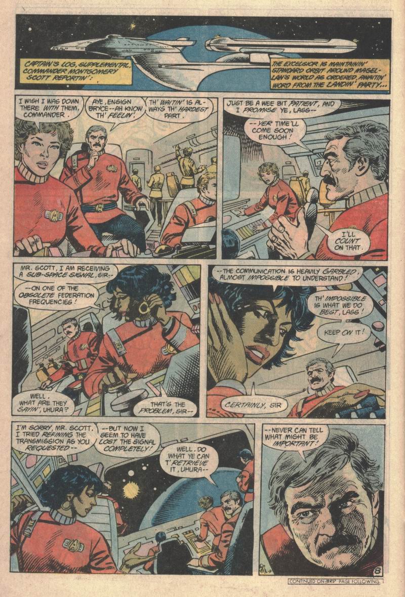 Read online Star Trek (1984) comic -  Issue #32 - 9
