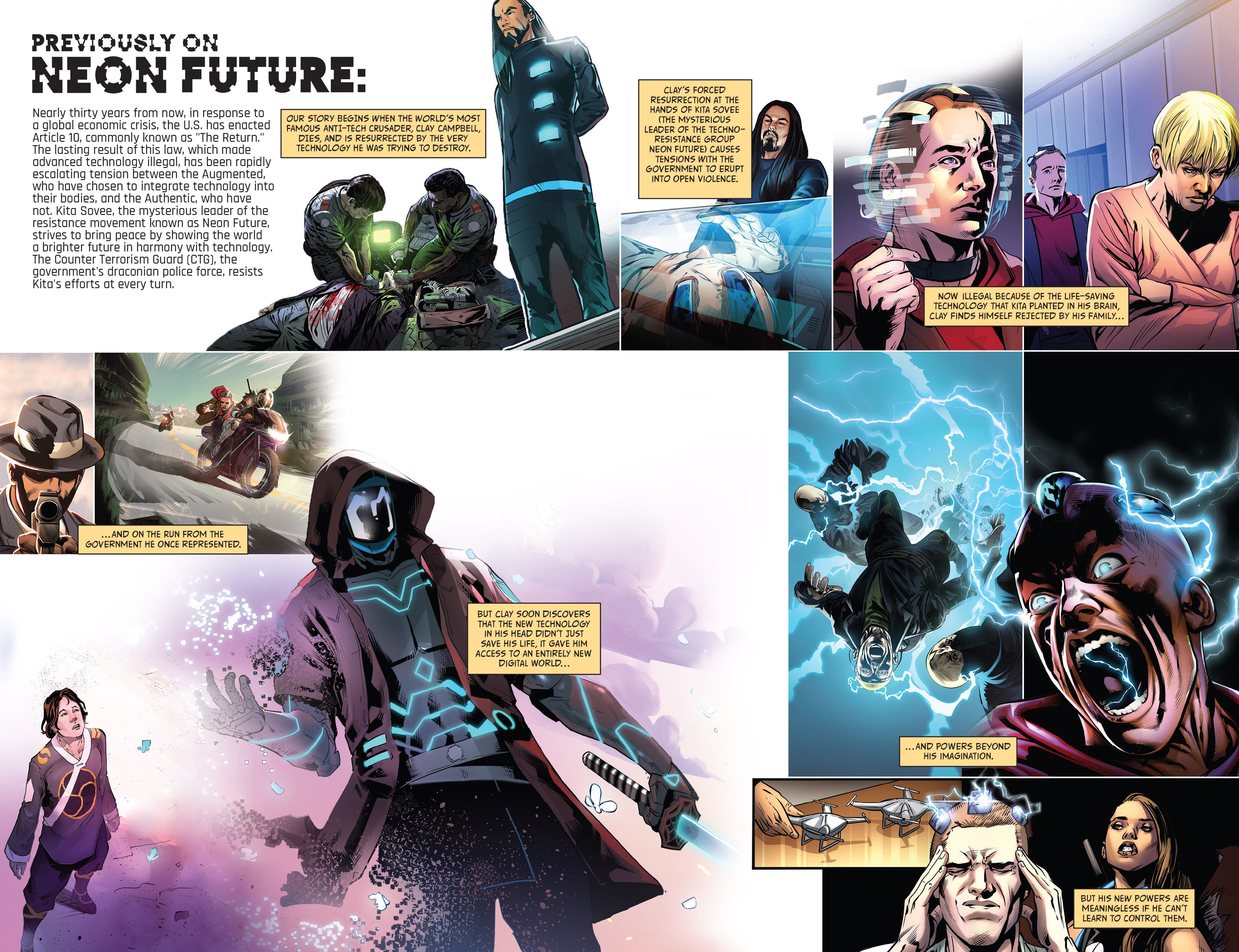 Read online Neon Future (2020) comic -  Issue #1 - 6