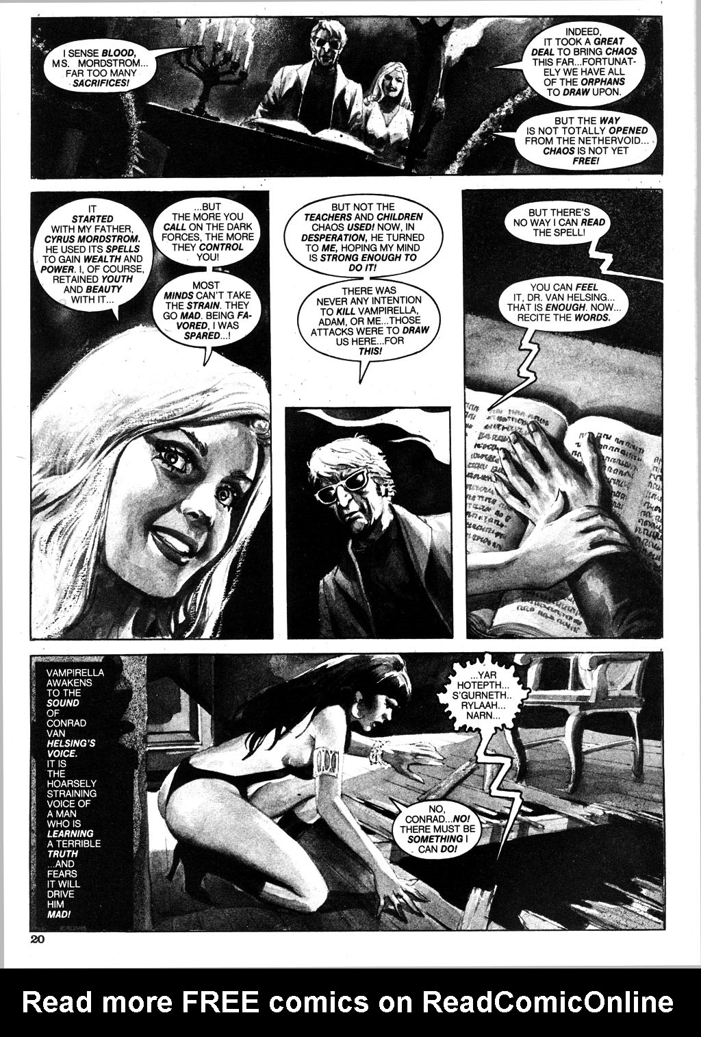 Read online Vampirella (1969) comic -  Issue #100 - 20