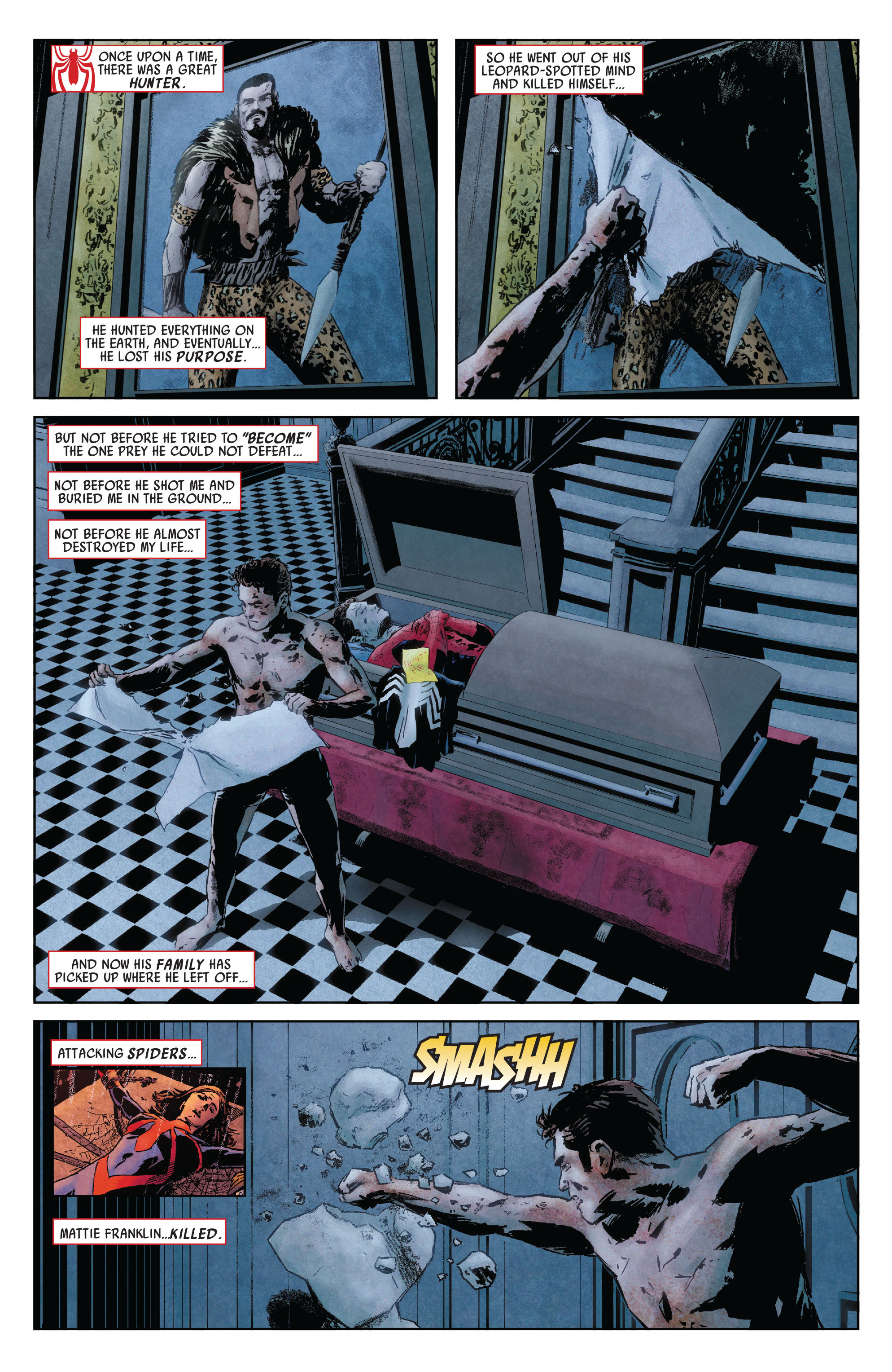 Read online Amazing Spider-Man: Grim Hunt comic -  Issue # TPB (Part 2) - 16