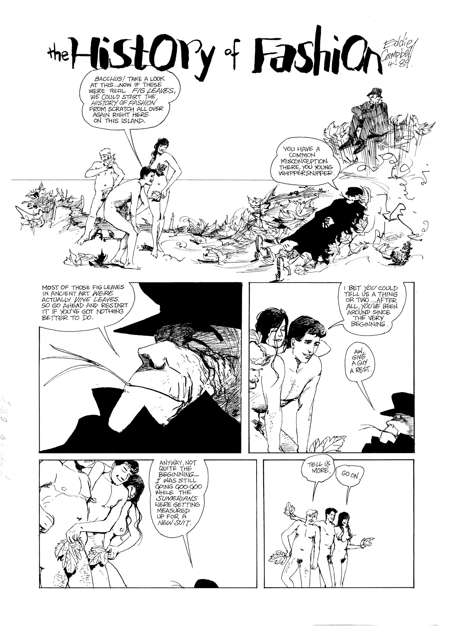 Read online Eddie Campbell's Bacchus comic -  Issue # TPB 2 - 97
