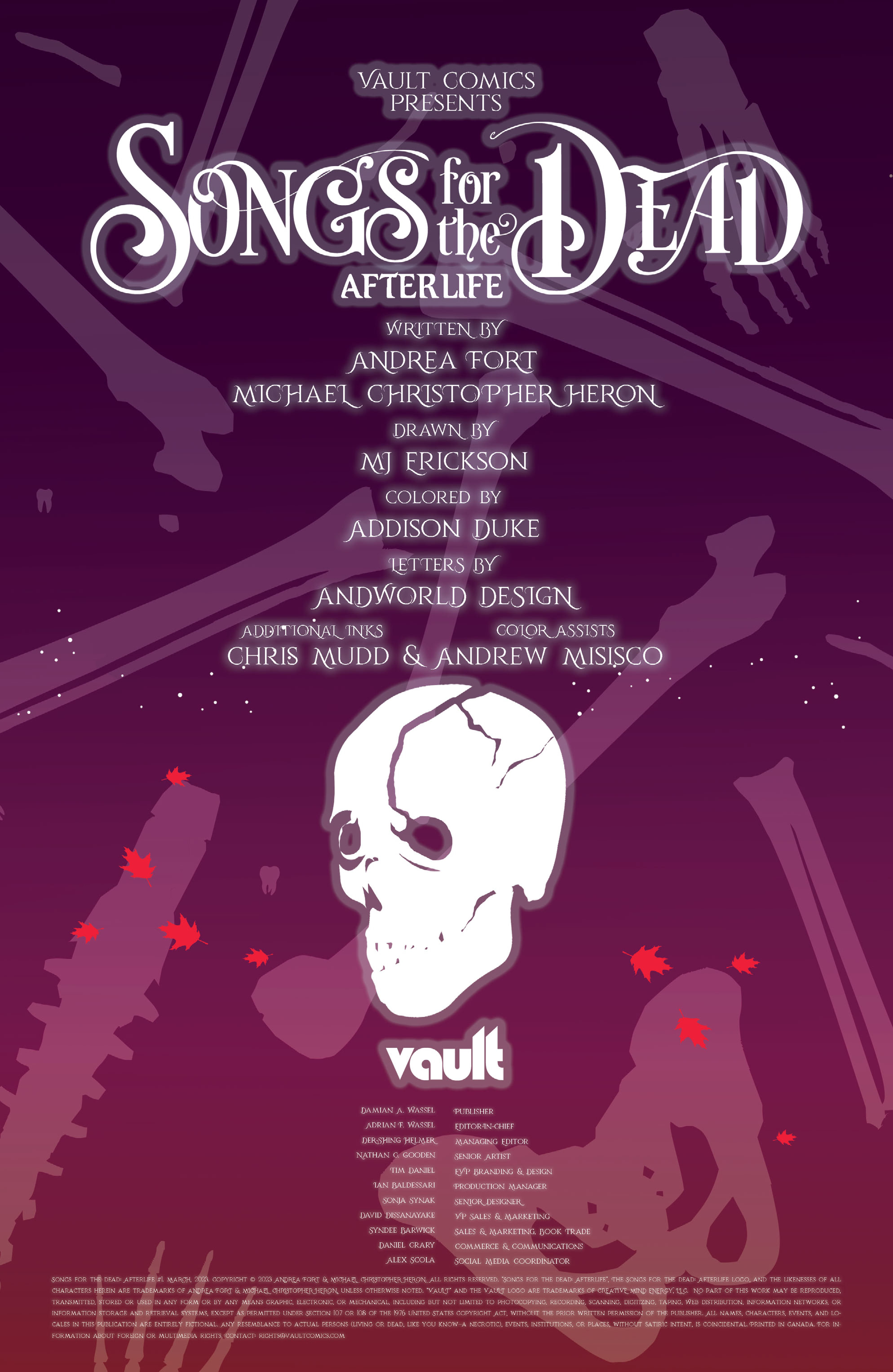 Read online Songs for the Dead: Afterlife comic -  Issue #1 - 2