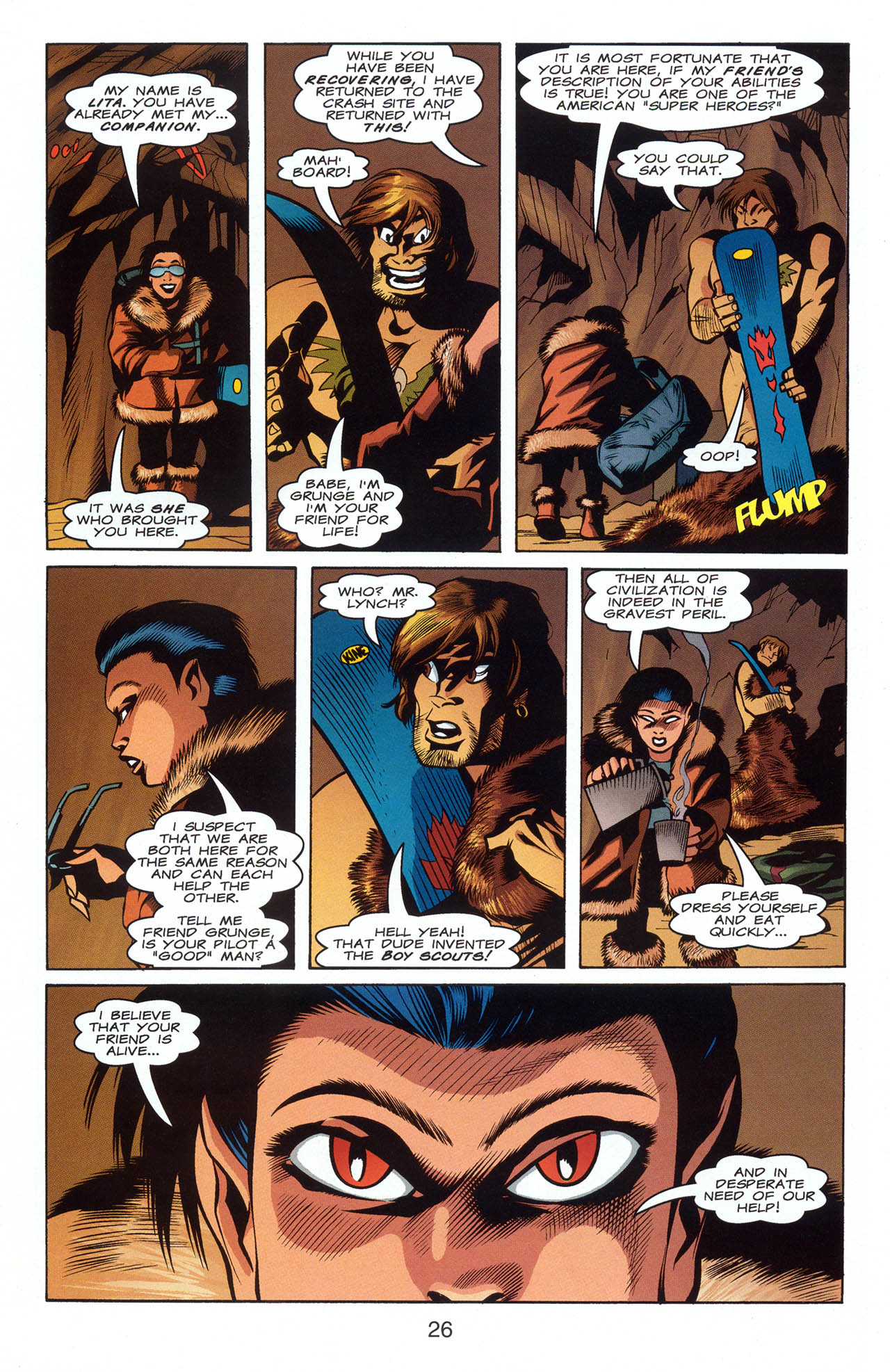 Read online Gen 13: Grunge Saves the World comic -  Issue # Full - 28