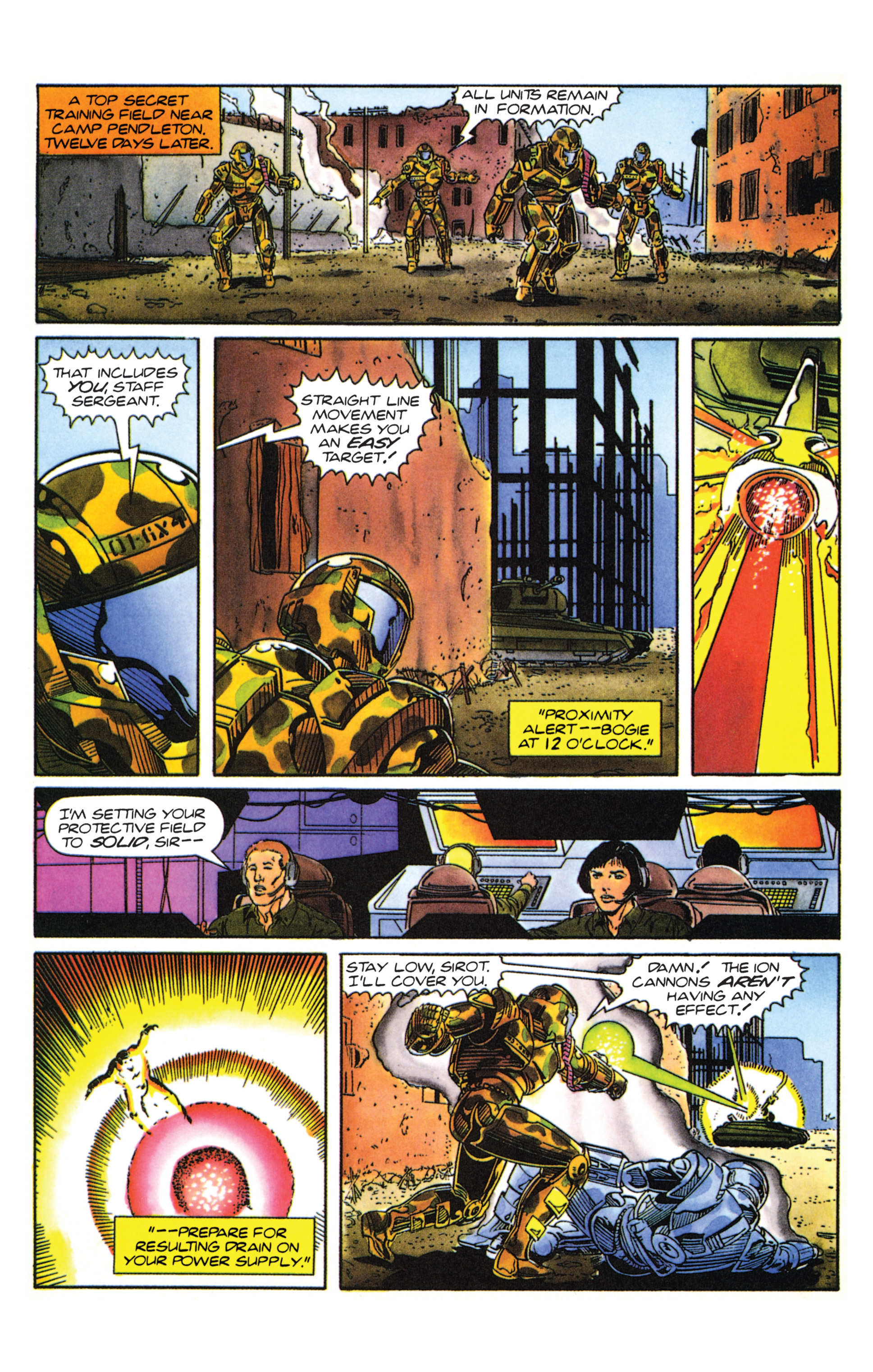 Read online Armorines comic -  Issue #0 - 12