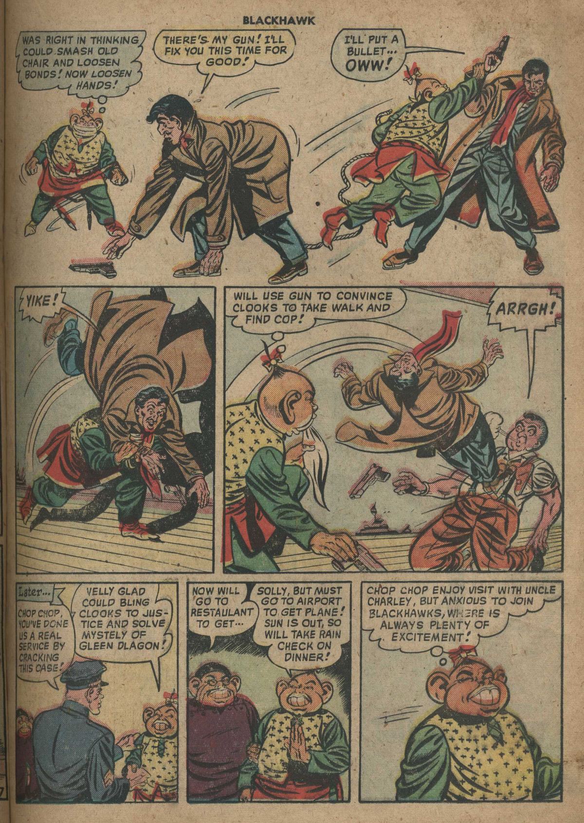 Read online Blackhawk (1957) comic -  Issue #25 - 21