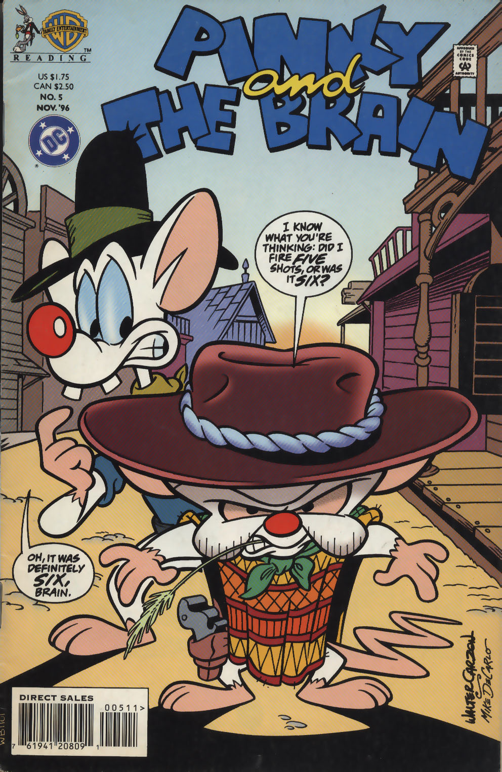 Read online Pinky and The Brain comic -  Issue #5 - 1