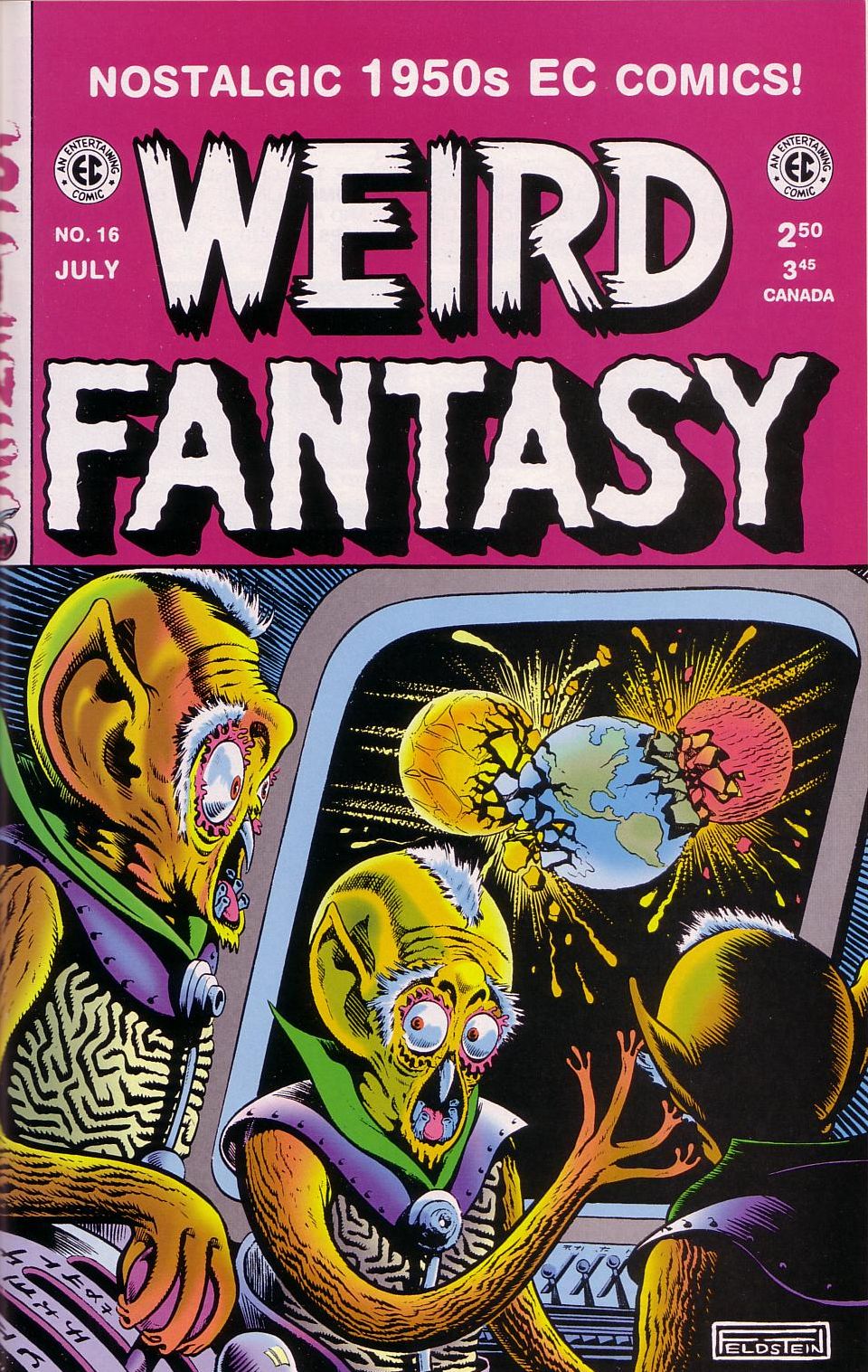 Read online Weird Fantasy (1951) comic -  Issue #16 - 1