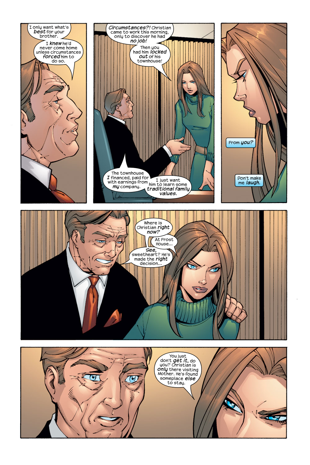 Read online Emma Frost comic -  Issue #5 - 11