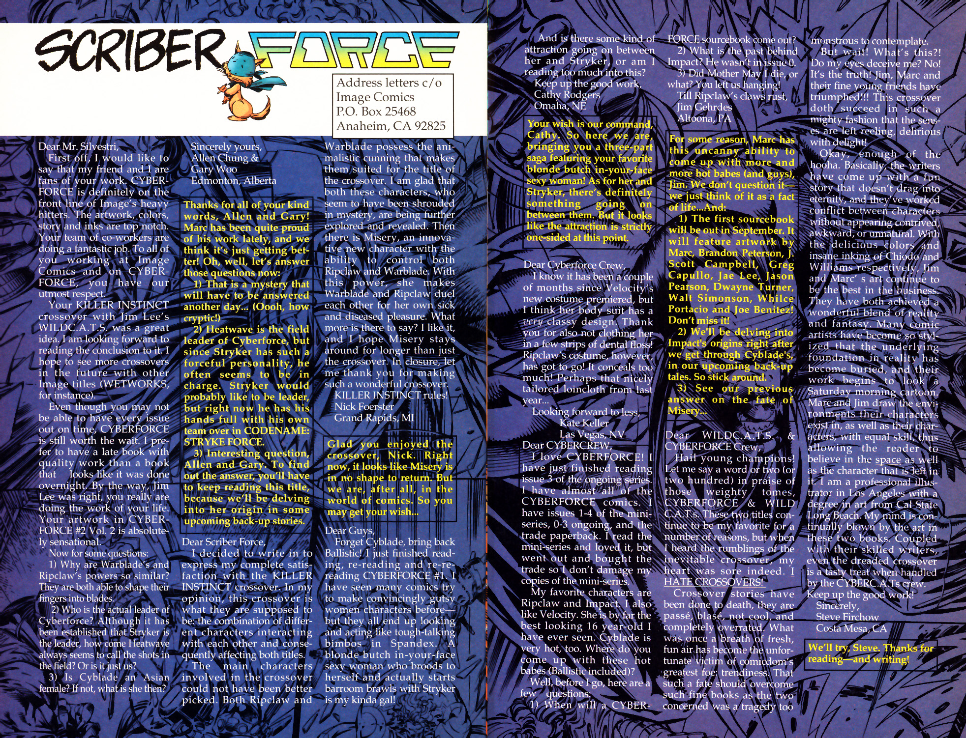 Cyberforce (1993) Issue #4 #4 - English 25