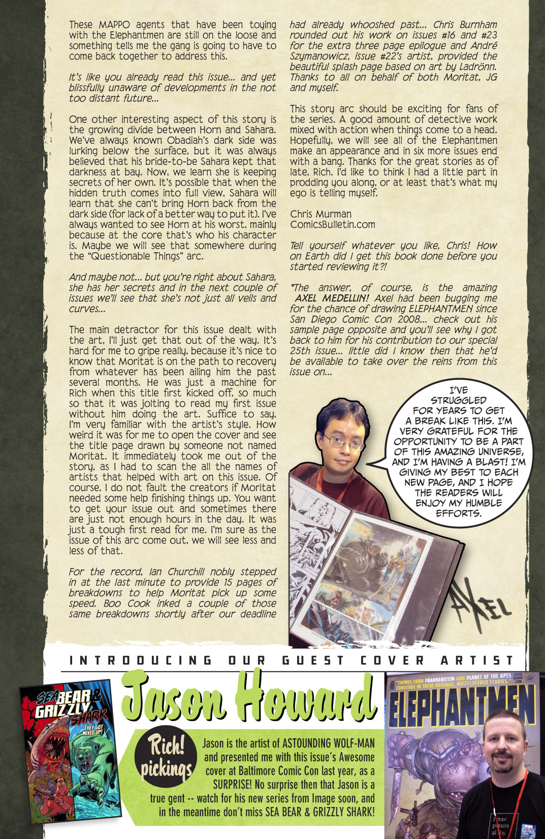 Read online Elephantmen comic -  Issue #27 - 27