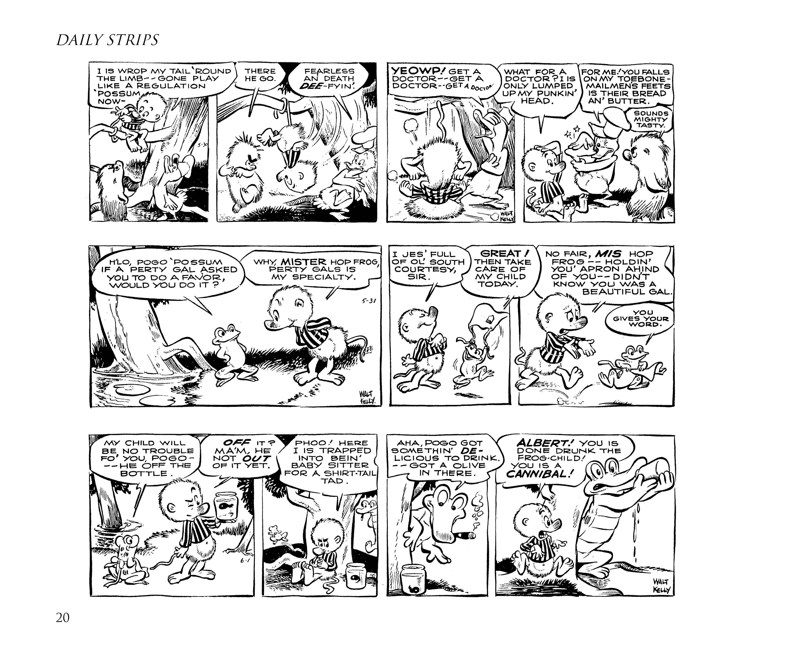 Read online Pogo by Walt Kelly: The Complete Syndicated Comic Strips comic -  Issue # TPB 1 (Part 1) - 38