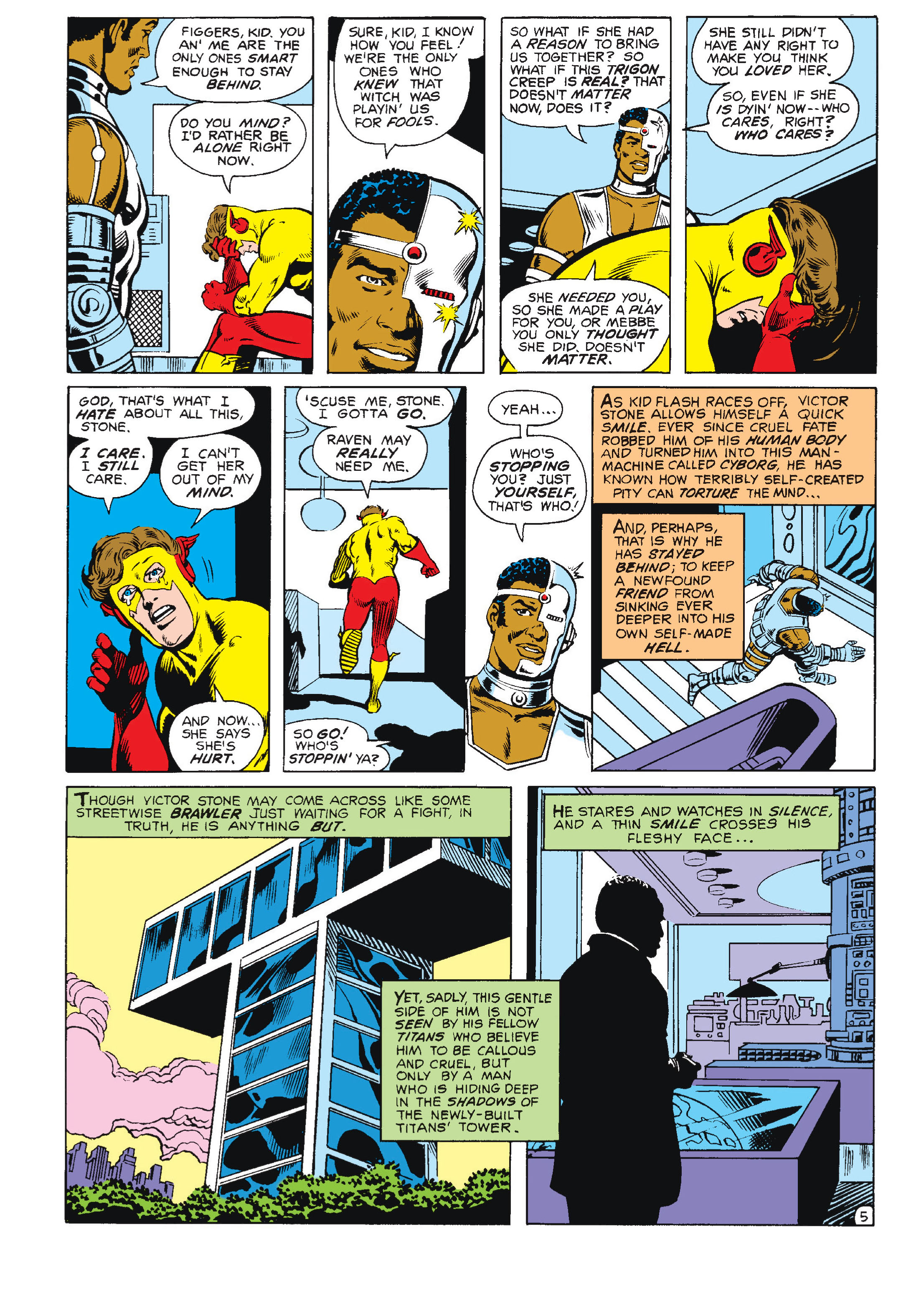 Read online The New Teen Titans (1980) comic -  Issue #5 - 6