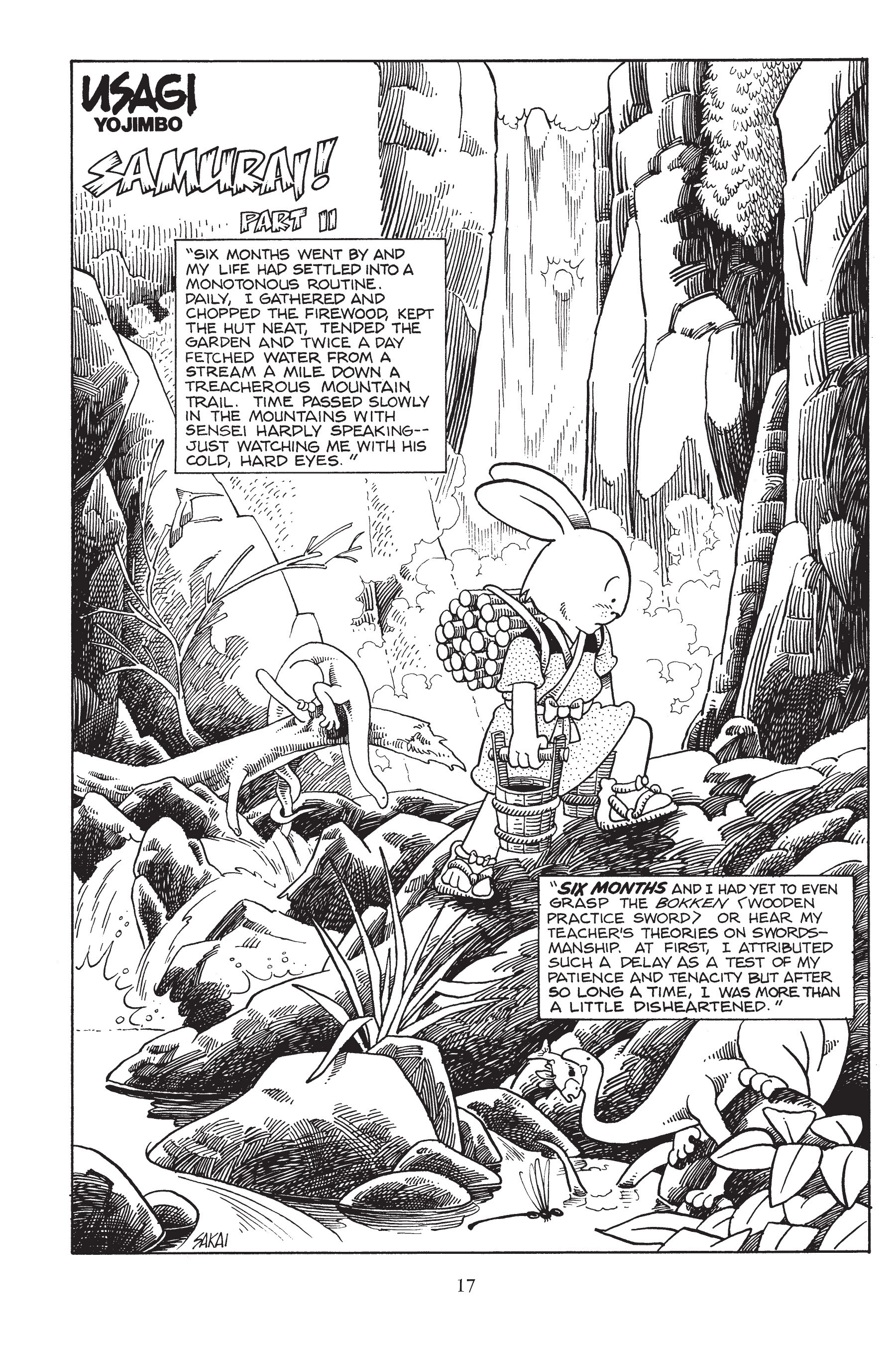 Read online Usagi Yojimbo (1987) comic -  Issue # _TPB 2 - 19