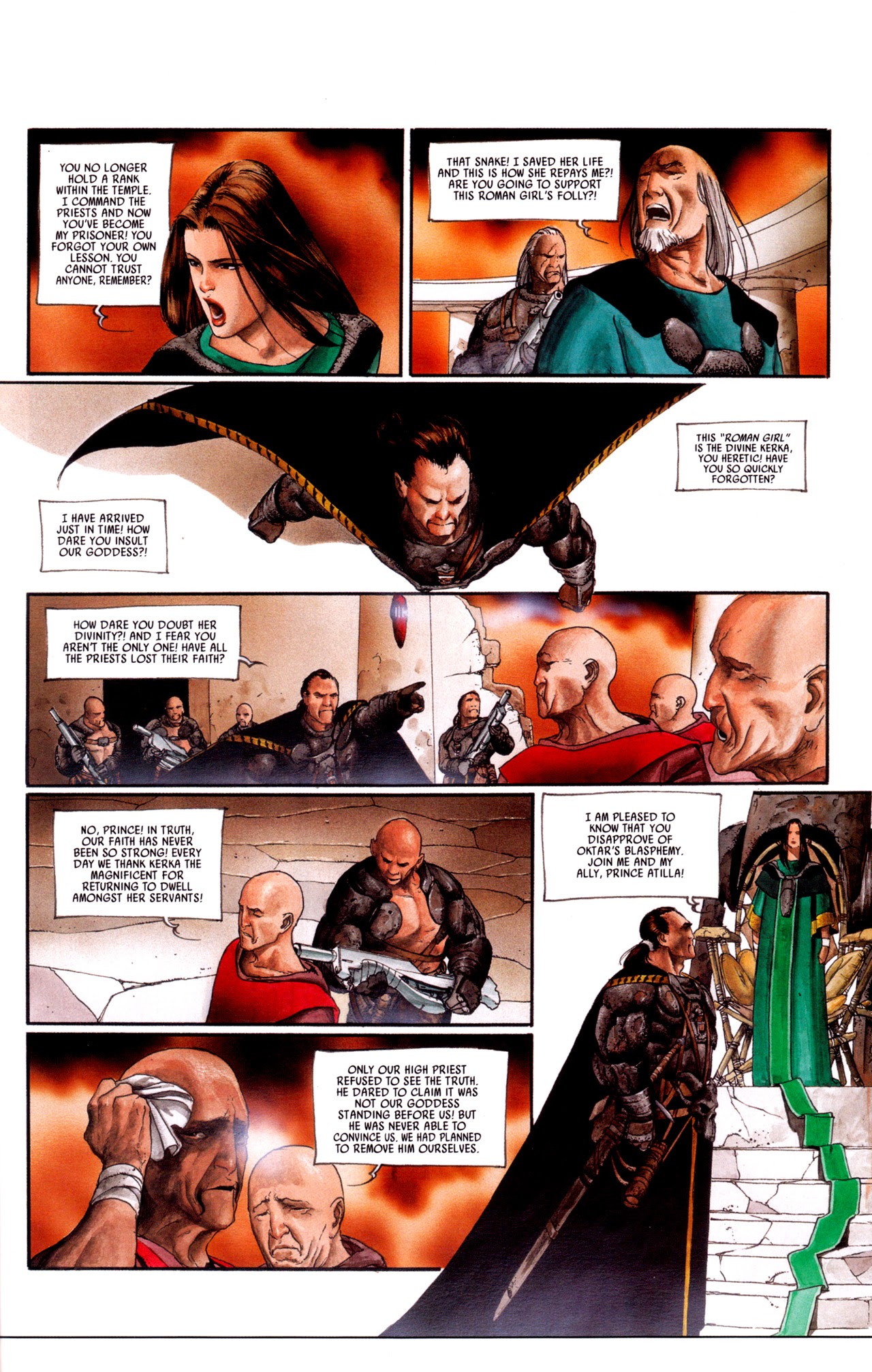 Read online Scourge of the Gods comic -  Issue #1 - 38