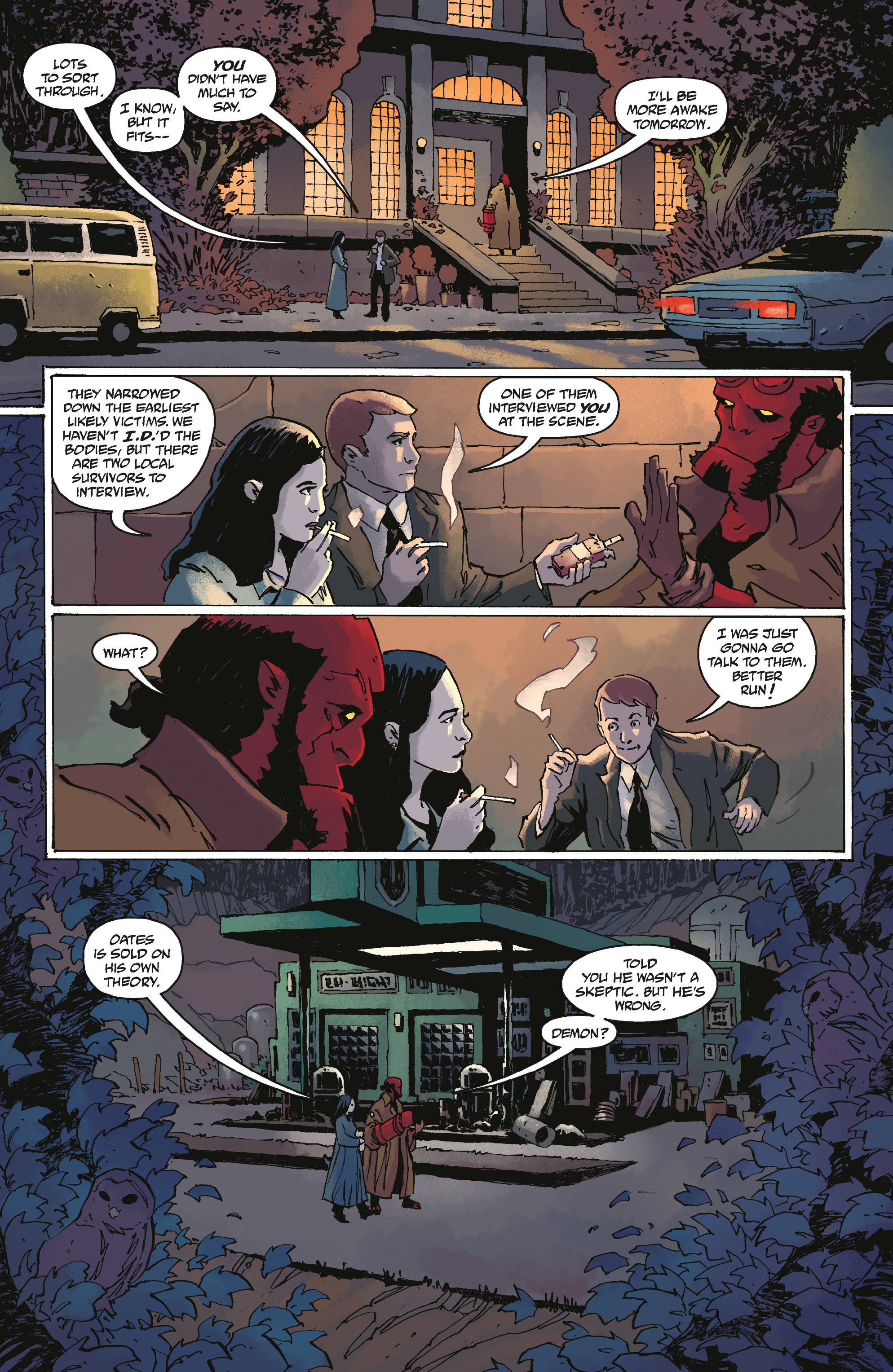 Read online Hellboy and the B.P.R.D.: Saturn Returns comic -  Issue #1 - 18