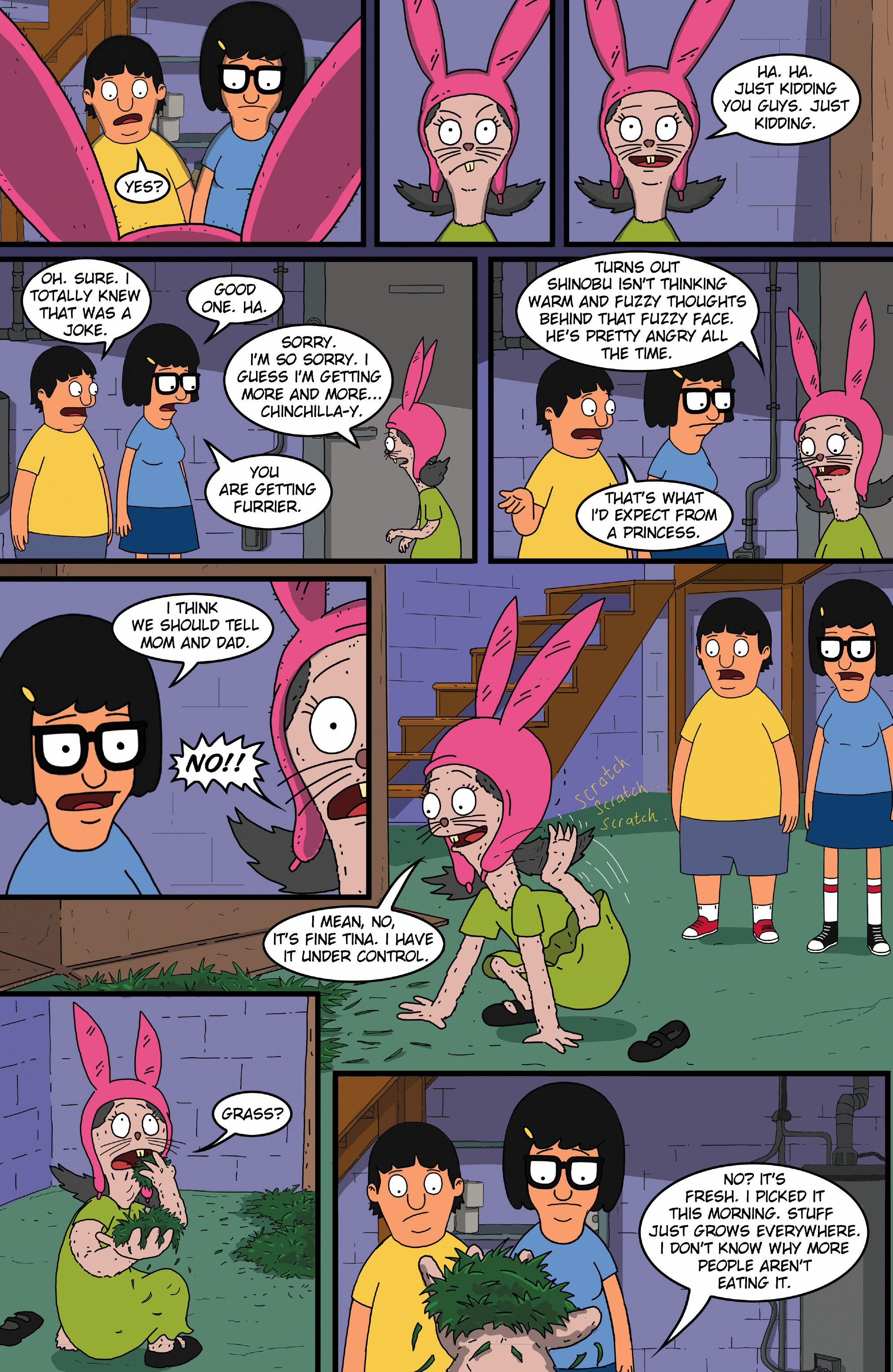 Read online Bob's Burgers (2015) comic -  Issue #14 - 17