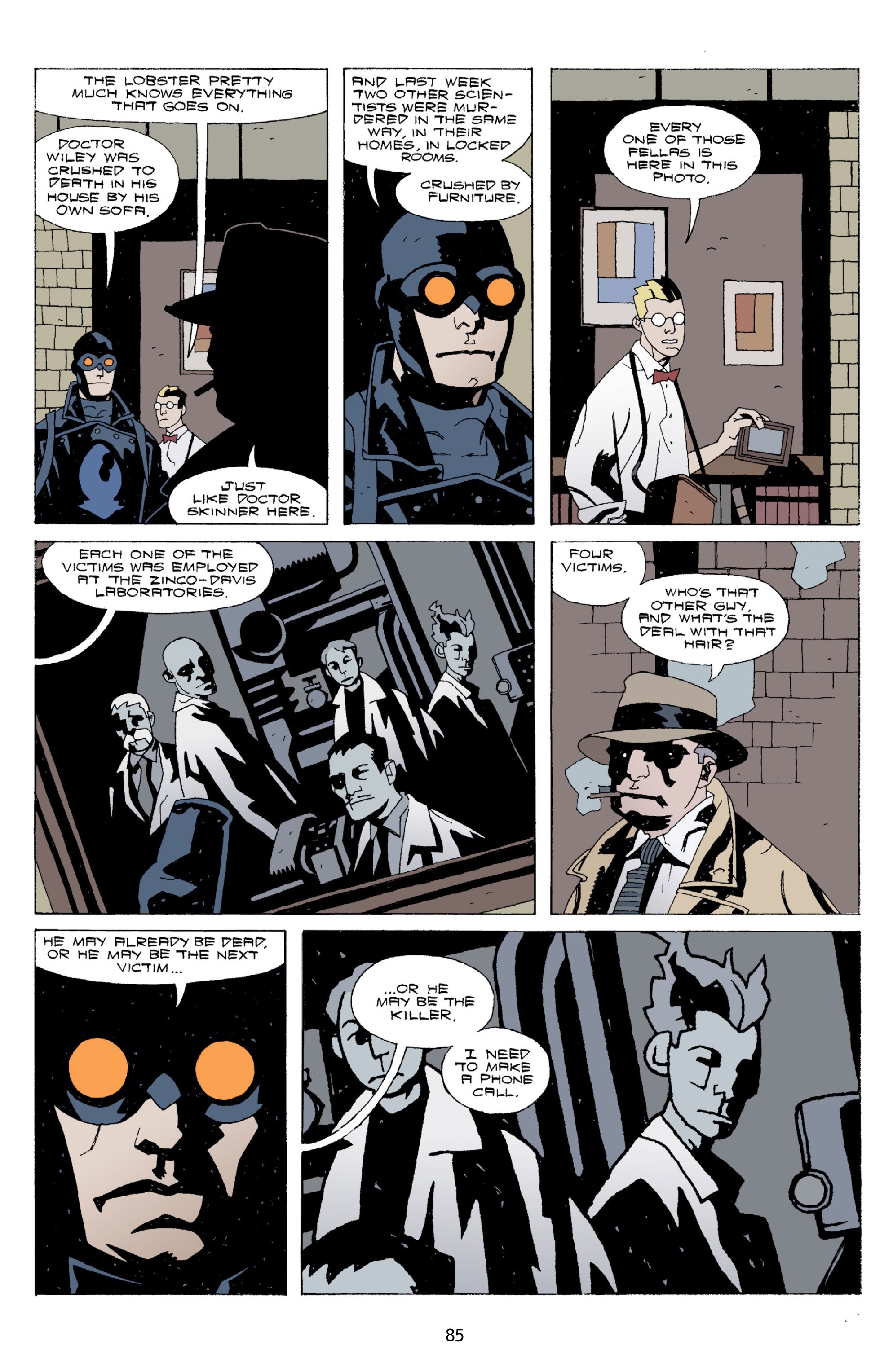 Read online B.P.R.D.: Plague of Frogs (2011) comic -  Issue # TPB 1 (Part 1) - 87
