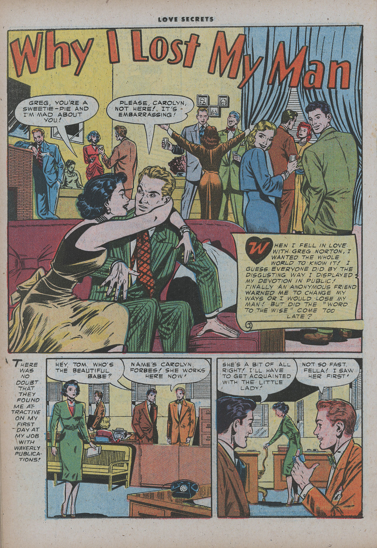 Read online Love Secrets (1953) comic -  Issue #47 - 18