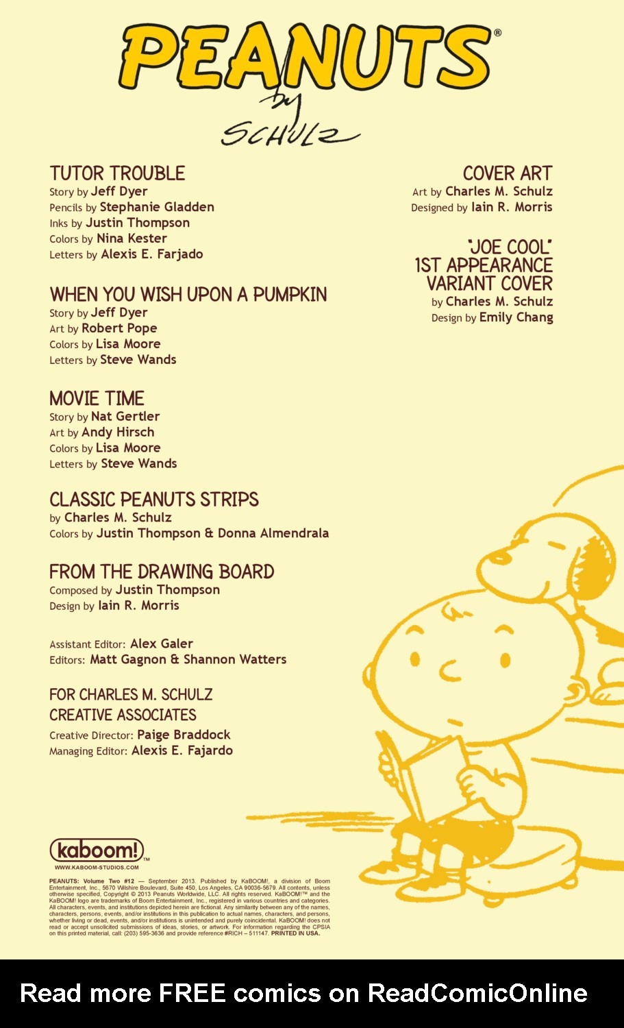 Read online Peanuts (2012) comic -  Issue #12 - 3