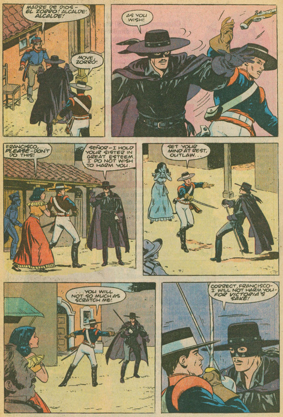 Read online Zorro (1990) comic -  Issue #4 - 16