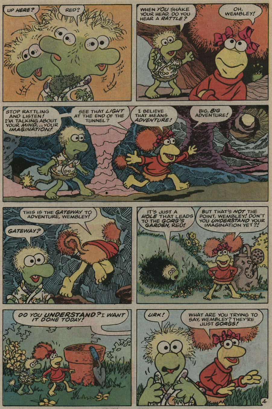 Read online Fraggle Rock comic -  Issue #3 - 6
