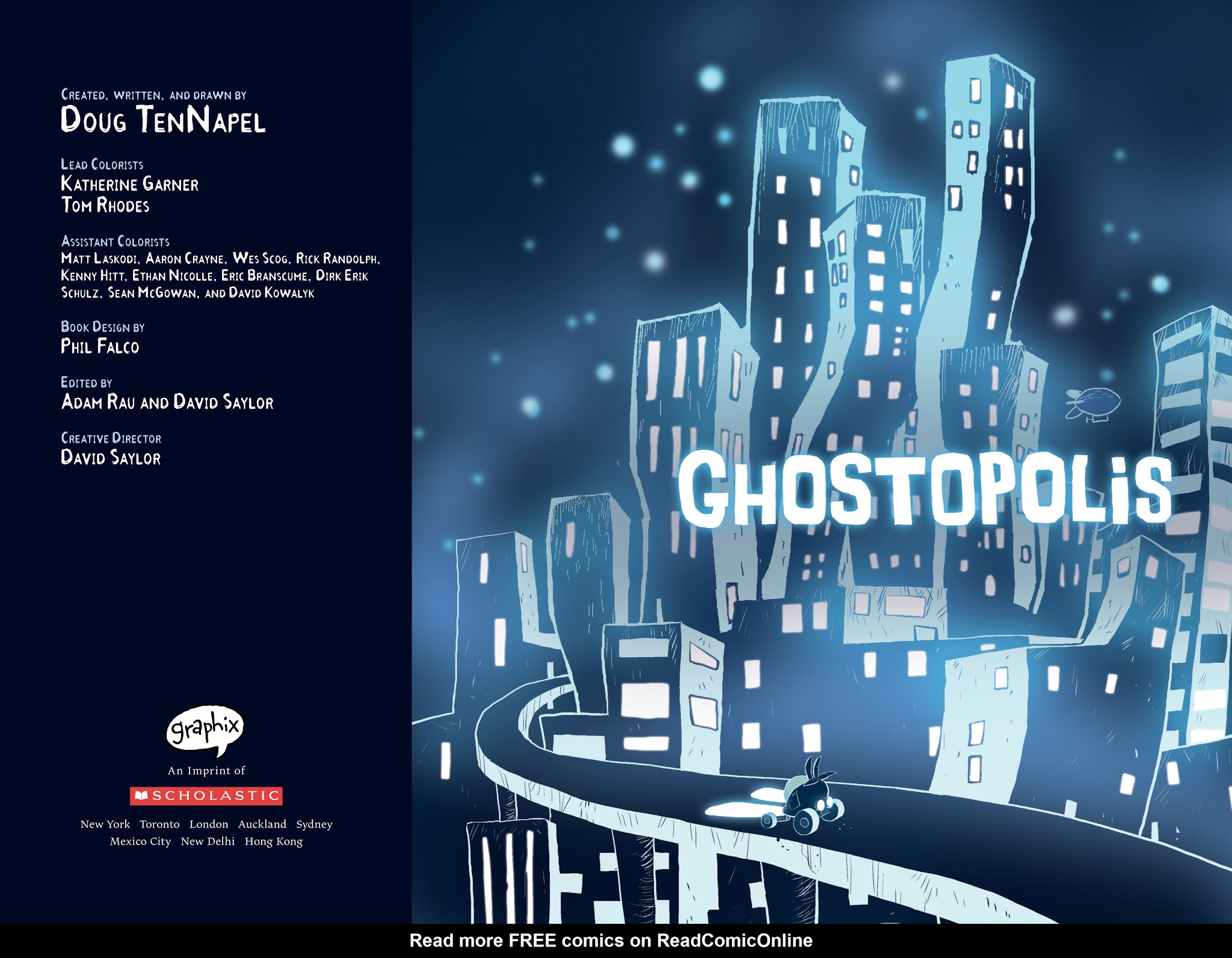 Read online Ghostopolis comic -  Issue # TPB - 4