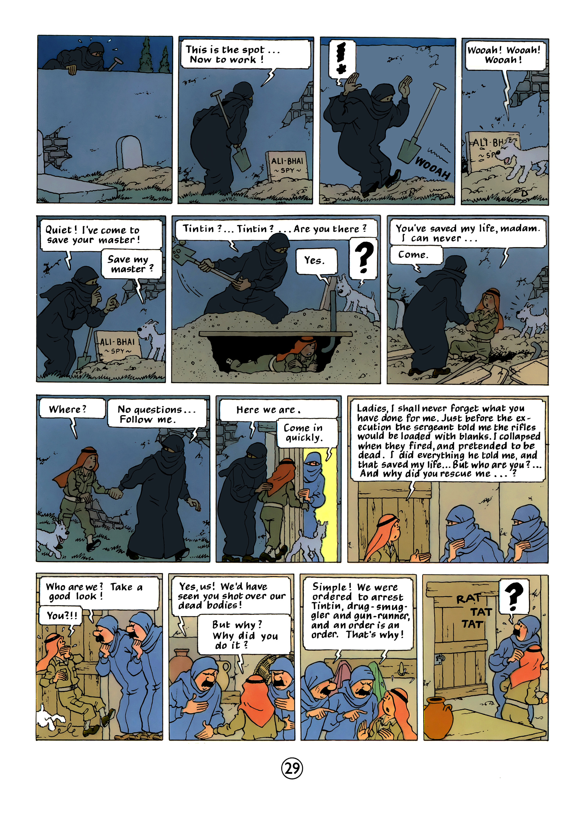 Read online The Adventures of Tintin comic -  Issue #4 - 32