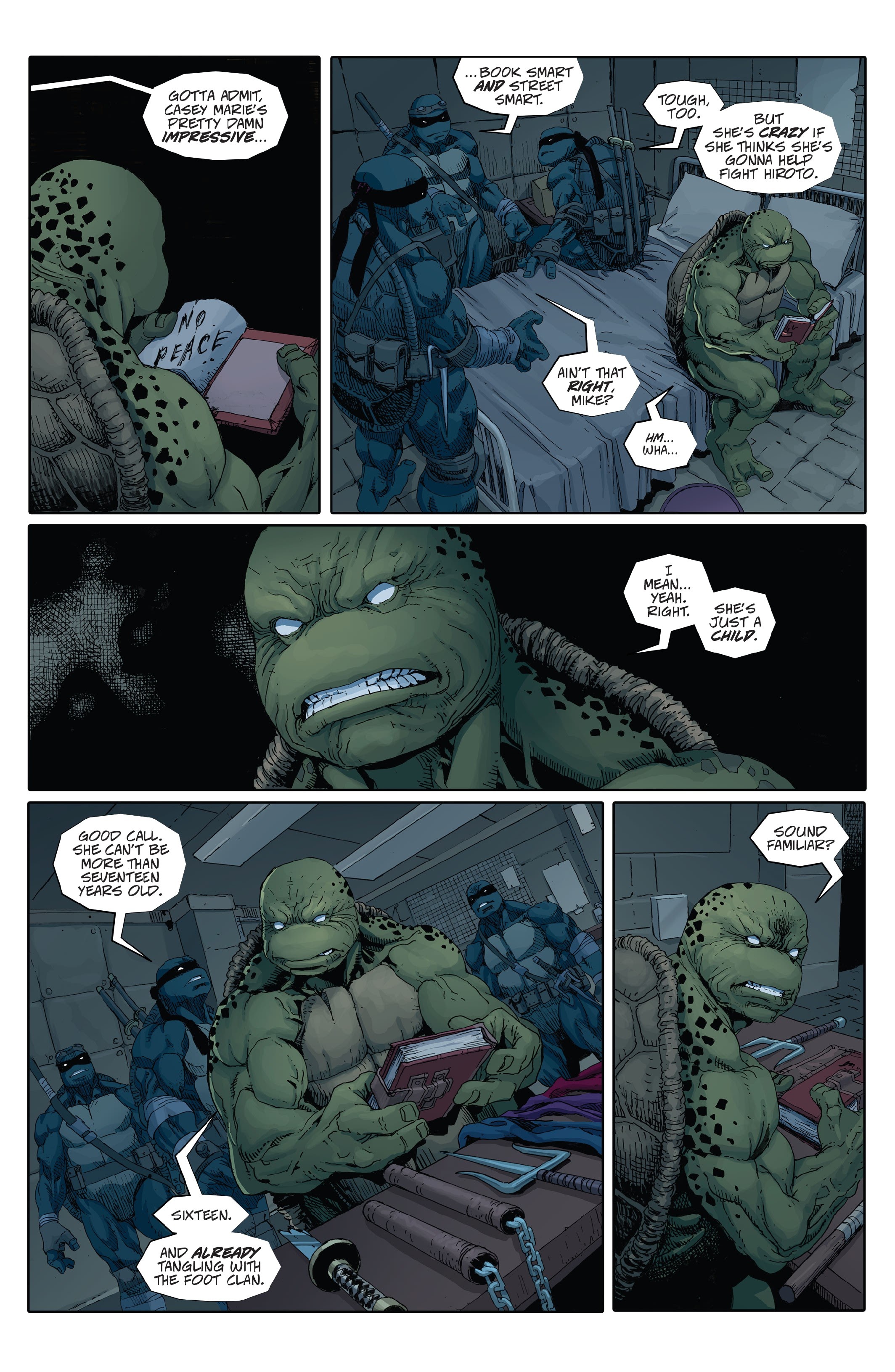 Read online Teenage Mutant Ninja Turtles: The Last Ronin comic -  Issue #3 - 9