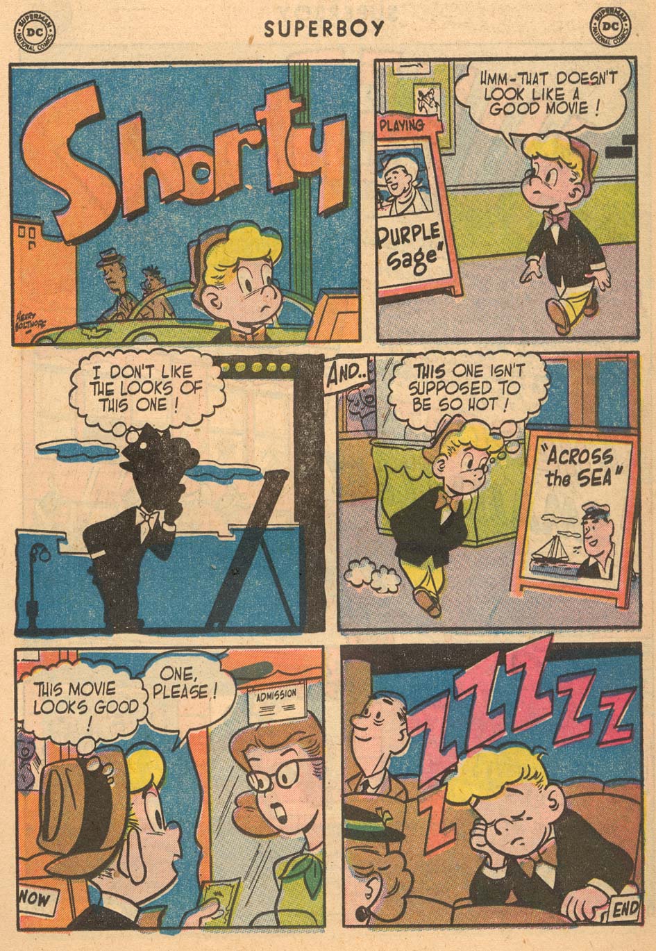 Read online Superboy (1949) comic -  Issue #34 - 12