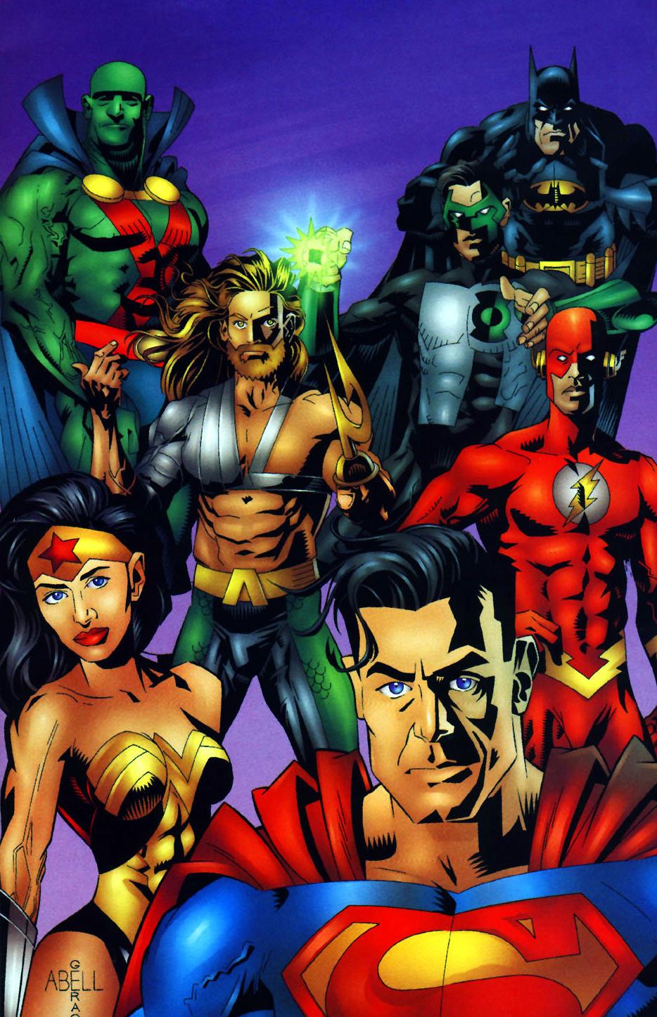 Read online JLA Gallery comic -  Issue # Full - 11