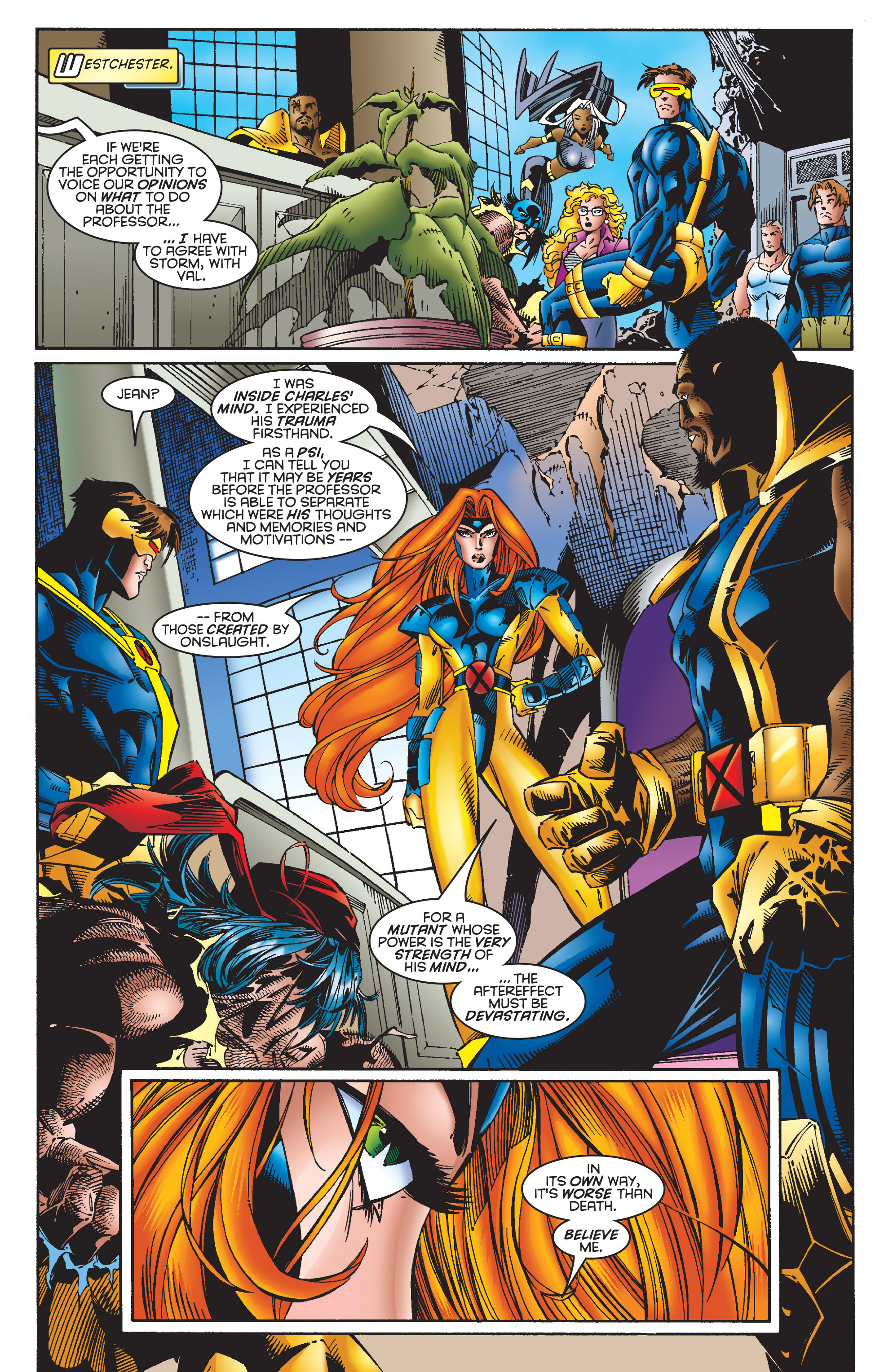 Read online X-Men: The Complete Onslaught Epic comic -  Issue # TPB 4 - 161