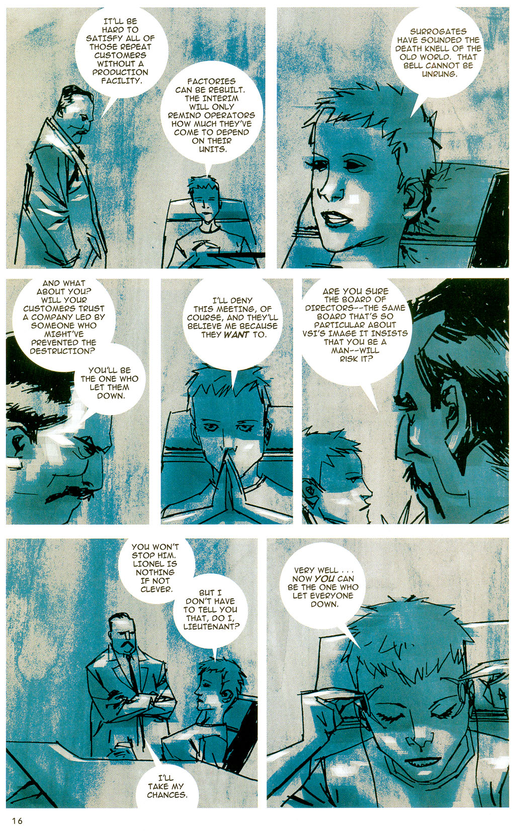 Read online The Surrogates comic -  Issue #5 - 18
