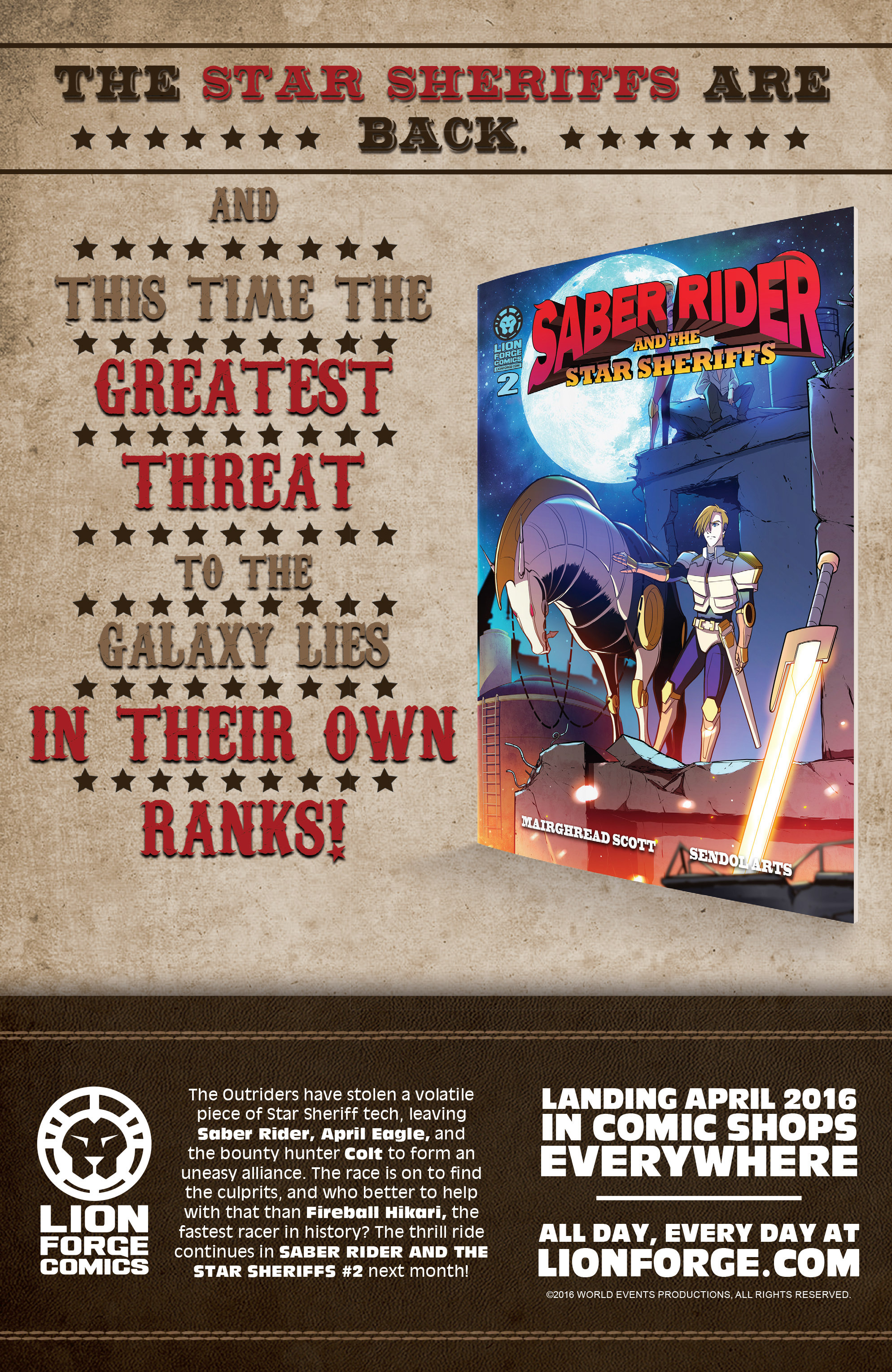 Read online Saber Rider and the Star Sheriffs comic -  Issue #1 - 31