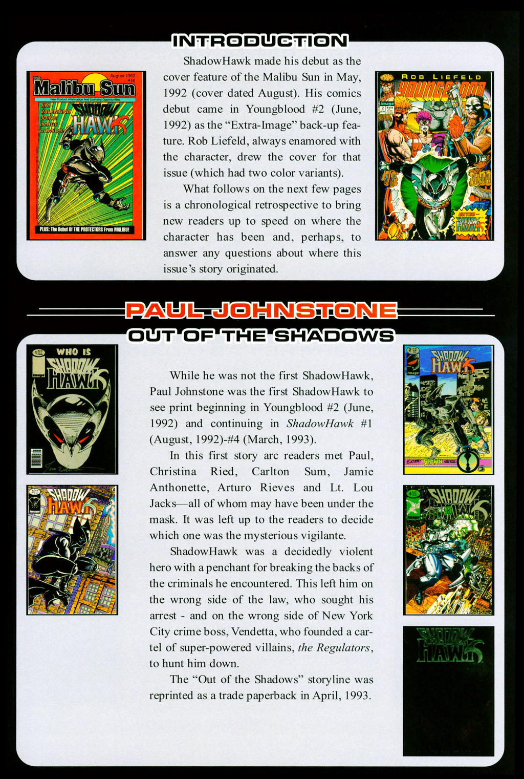 Read online The Return of Shadowhawk comic -  Issue # Full - 27