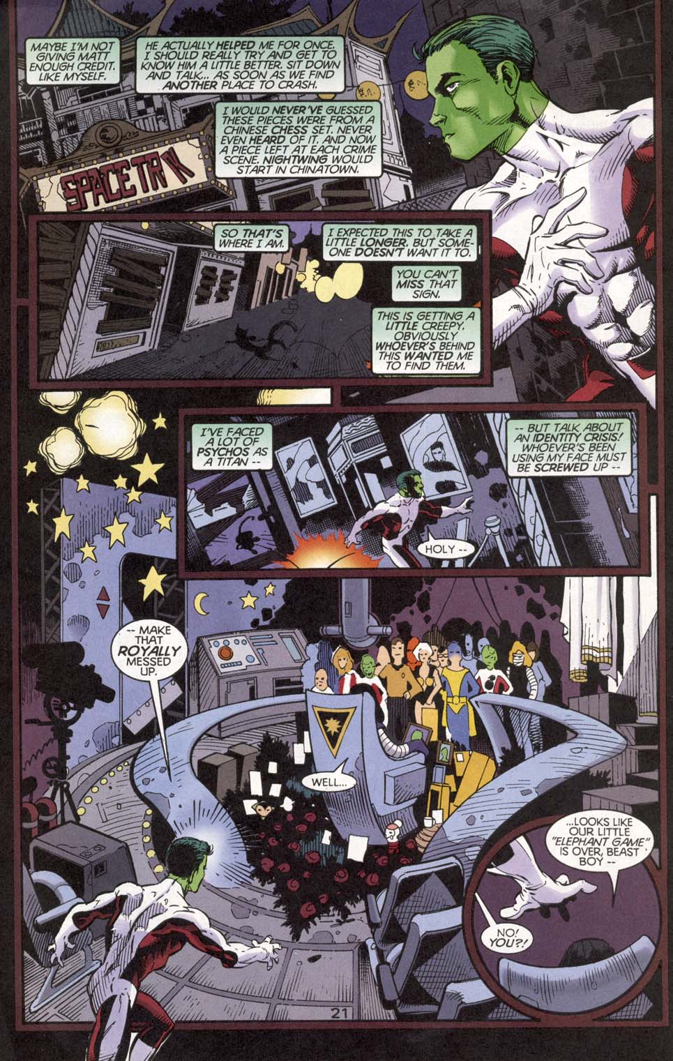 Read online Beast Boy comic -  Issue #3 - 21